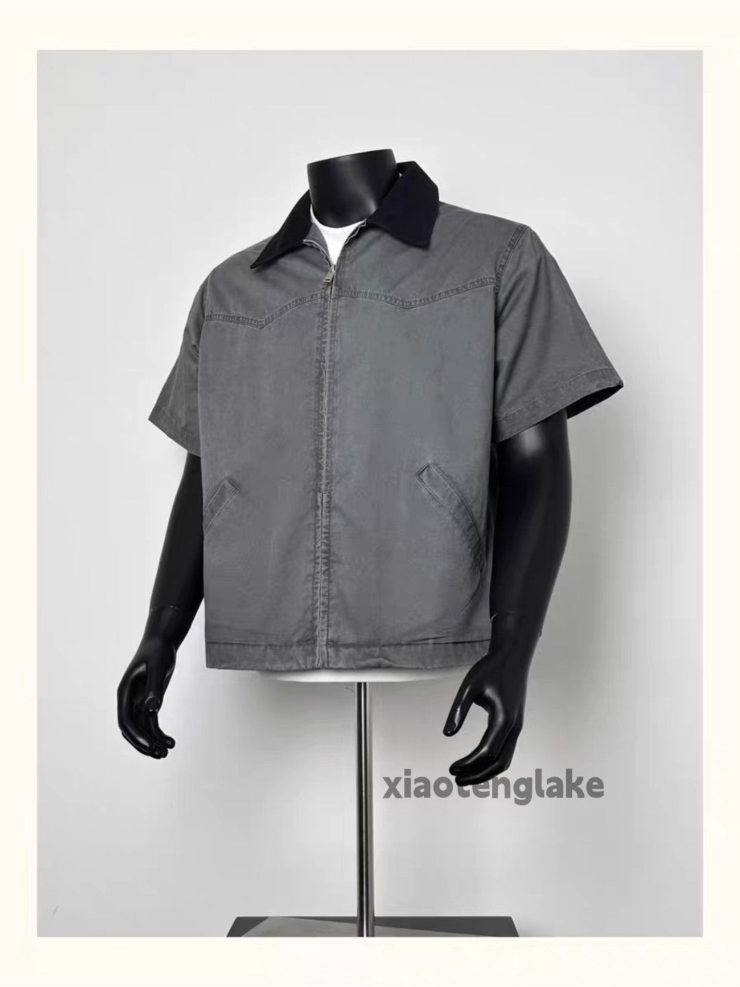 Designer Zipper utility skate hiphop outdoor sports cargo shirt Size US XXL / EU 58 / 5 - 4 Thumbnail