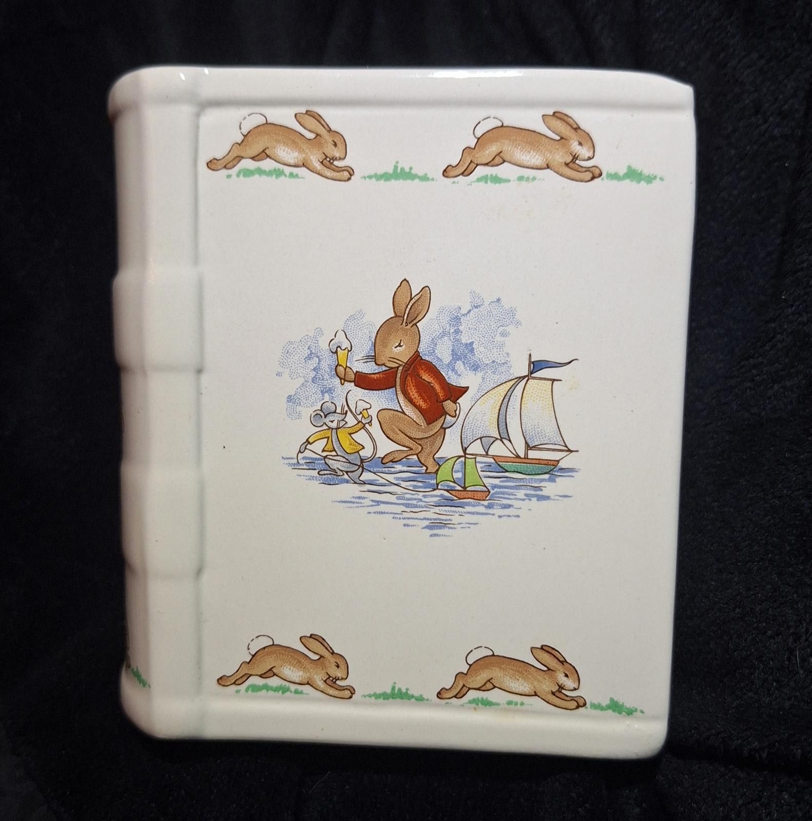 Other 1936 Royal Doulton Bunnykins Ceramic Book Bank Size ONE SIZE - 2 Thumbnail