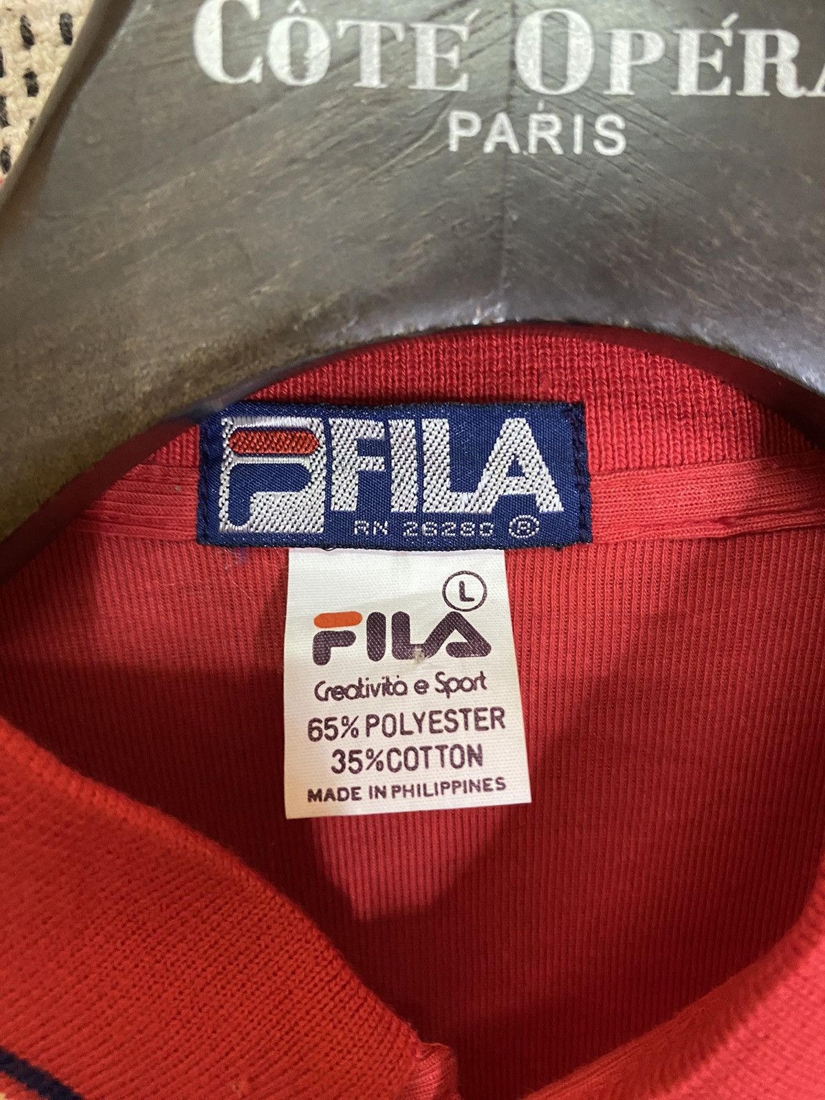 Bjorn Borg × Fila × Vintage 🔥vintage fila polo shirt snap button stretchable Size US L / EU 52-54 / 3 - 5 Thumbnail