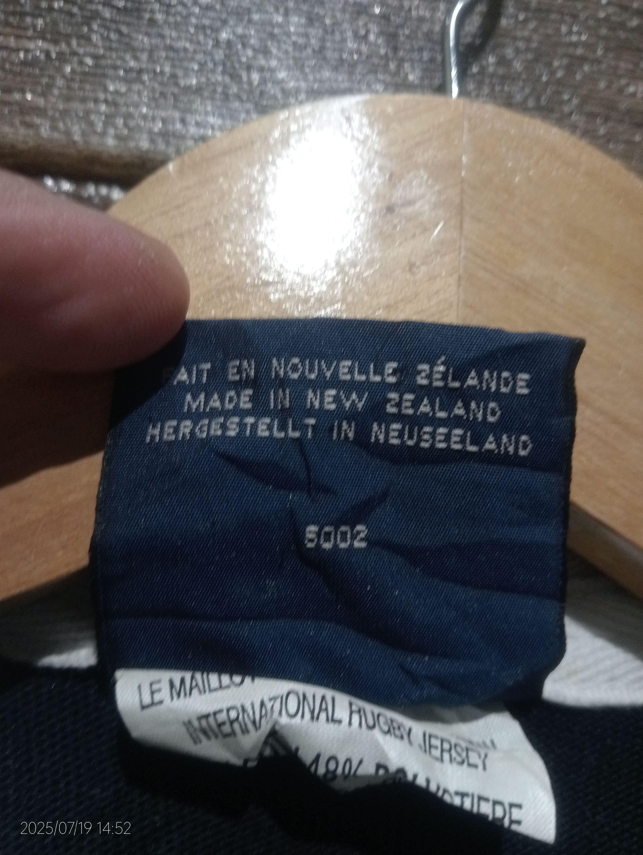 Canterbury of New Zealand Vintage '90s CoNZ All Blacks Team Polo Rugby Jersey Size US S / EU 44-46 / 1 - 4 Thumbnail