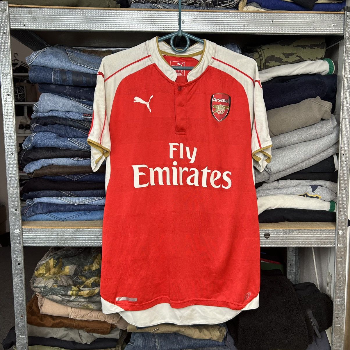 Puma Mens Puma FC Arcenal Home Soccer jersey size M Size US M / EU 48-50 / 2 - 1 Thumbnail