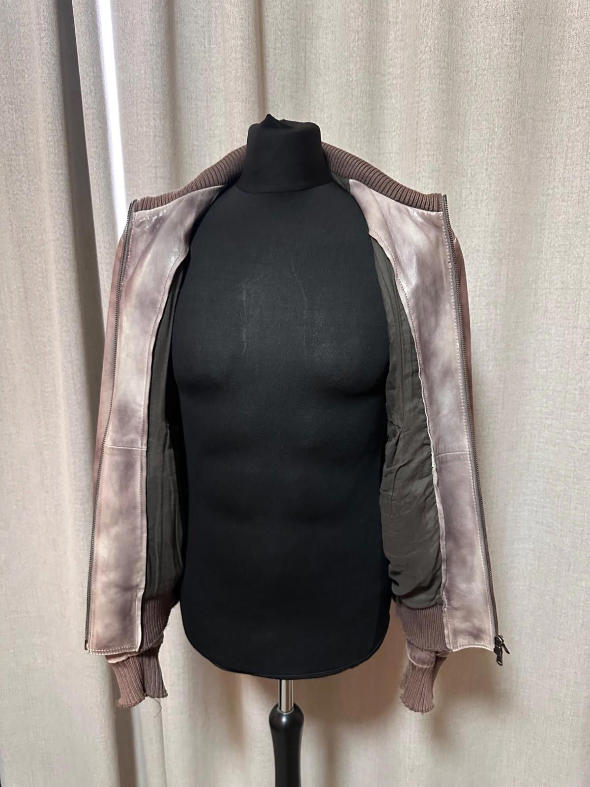 Gimo's Gimo’s GMS-75 Mens Leather Jacket Italian Luxury Brown Sz L Size US L / EU 52-54 / 3 - 8 Thumbnail