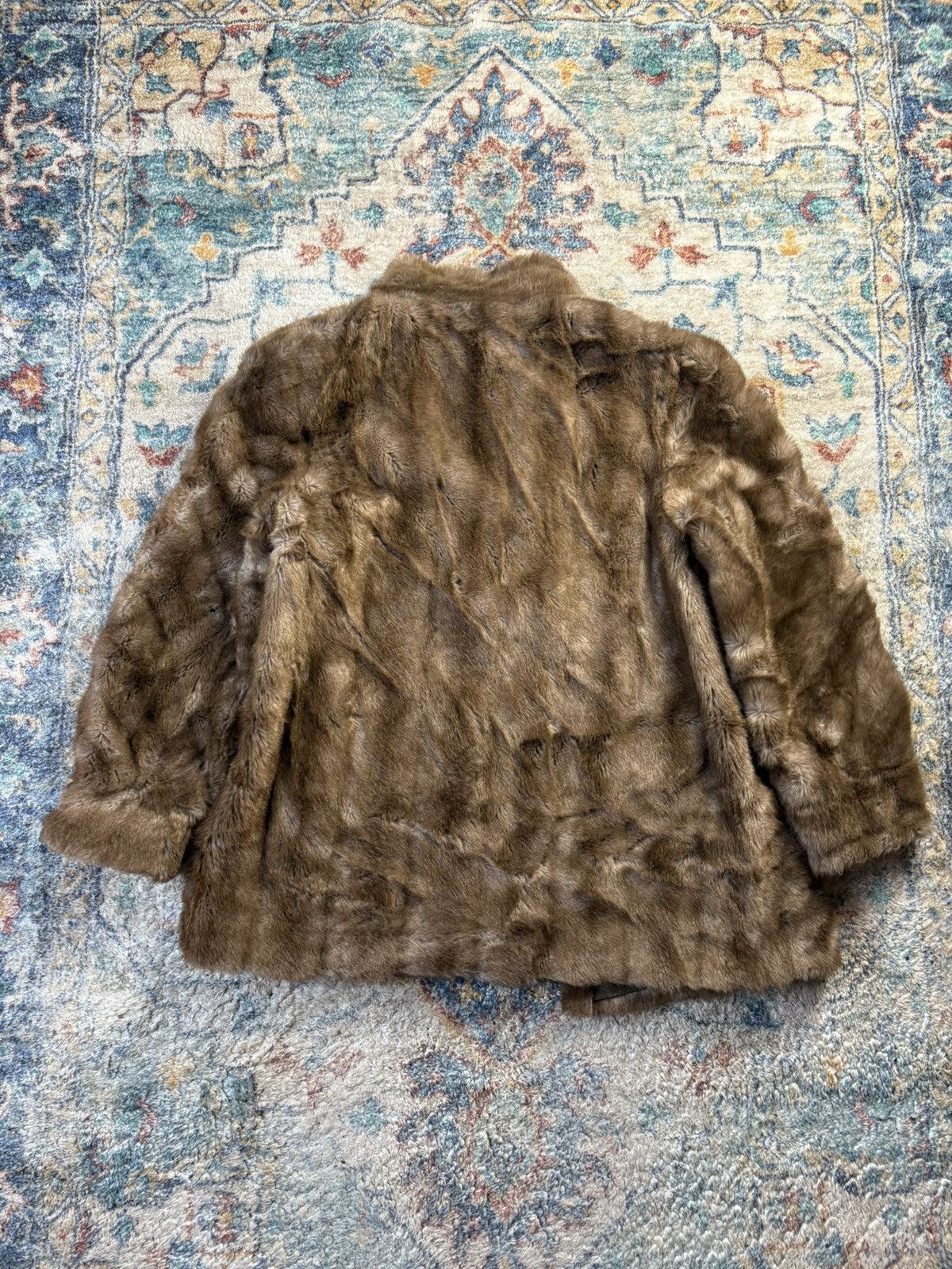 Sears Vintage Sears Tissave Pile Faux Fur Jacket Large Size L / US 10 / IT 46 - 2 Thumbnail