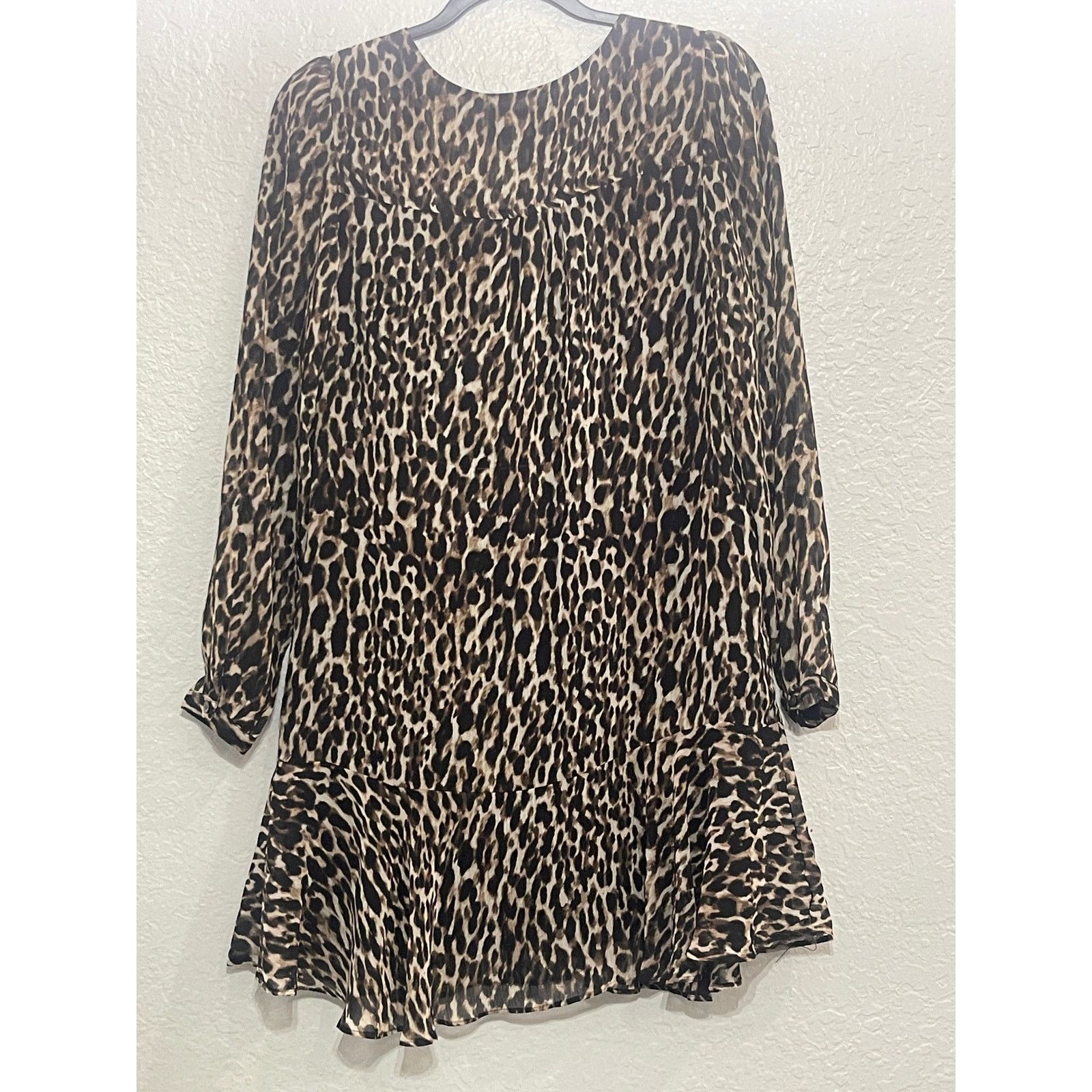 Banana Republic Banana Republic Leopard Print Dress Women size 4 Size S / US 4 / IT 40 - 4 Thumbnail