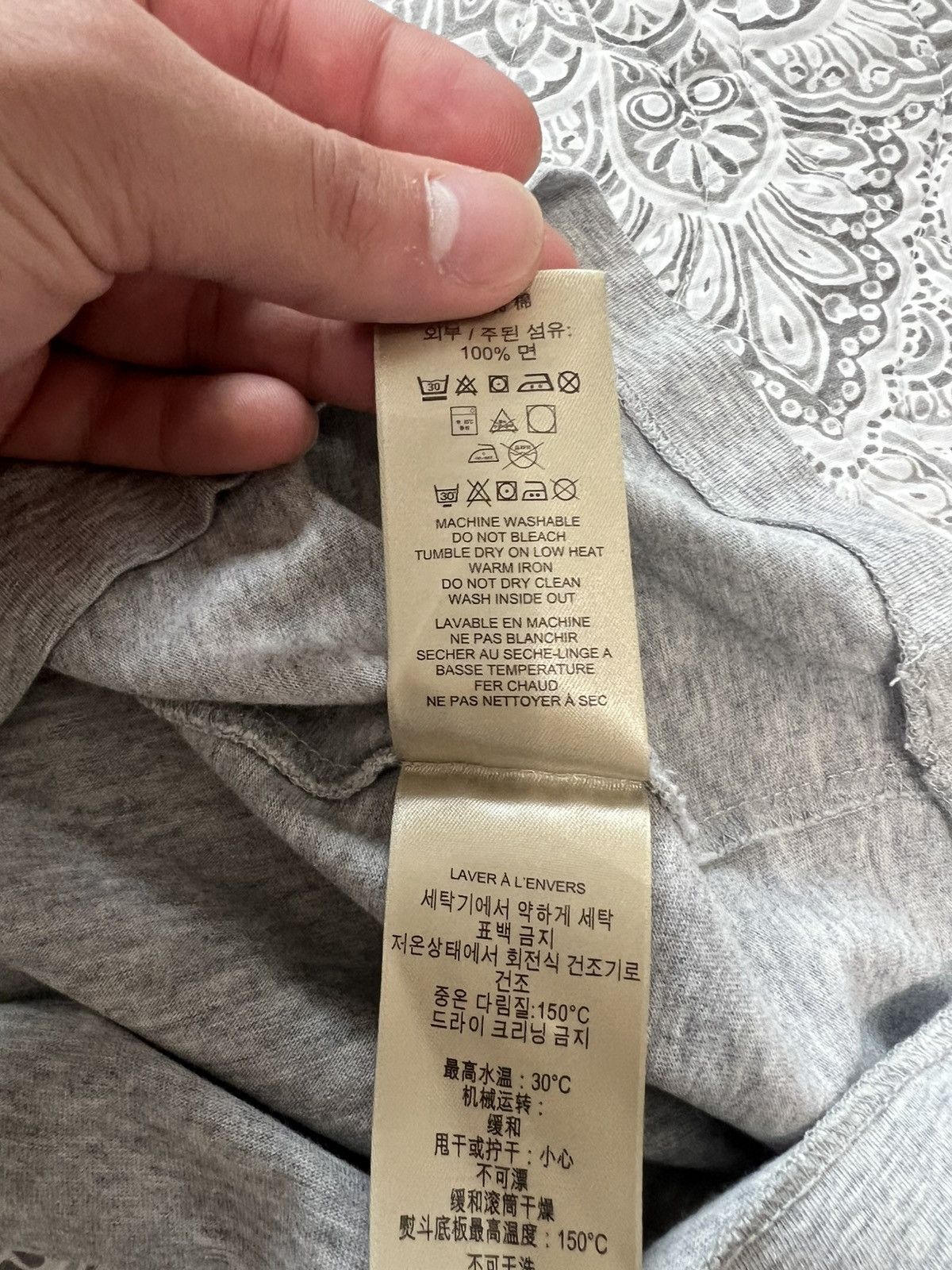 Burberry Burberry Grey T-Shirt - Medium Size US M / EU 48-50 / 2 - 7 Thumbnail