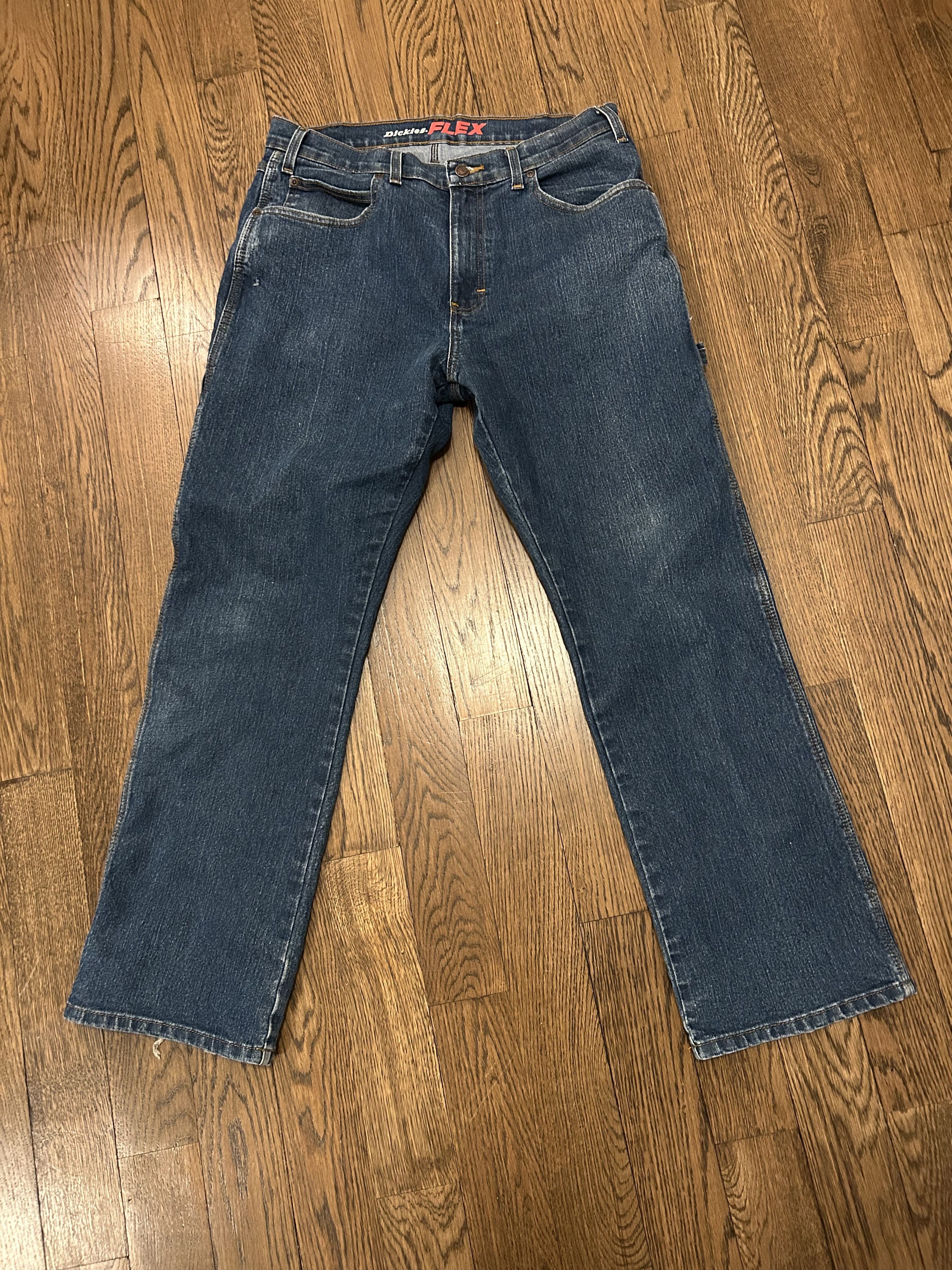 Dickies Vintage Relaxed Dark Blue Dickies Carpenter Pants Size US 34 / EU 50 - 1 Thumbnail