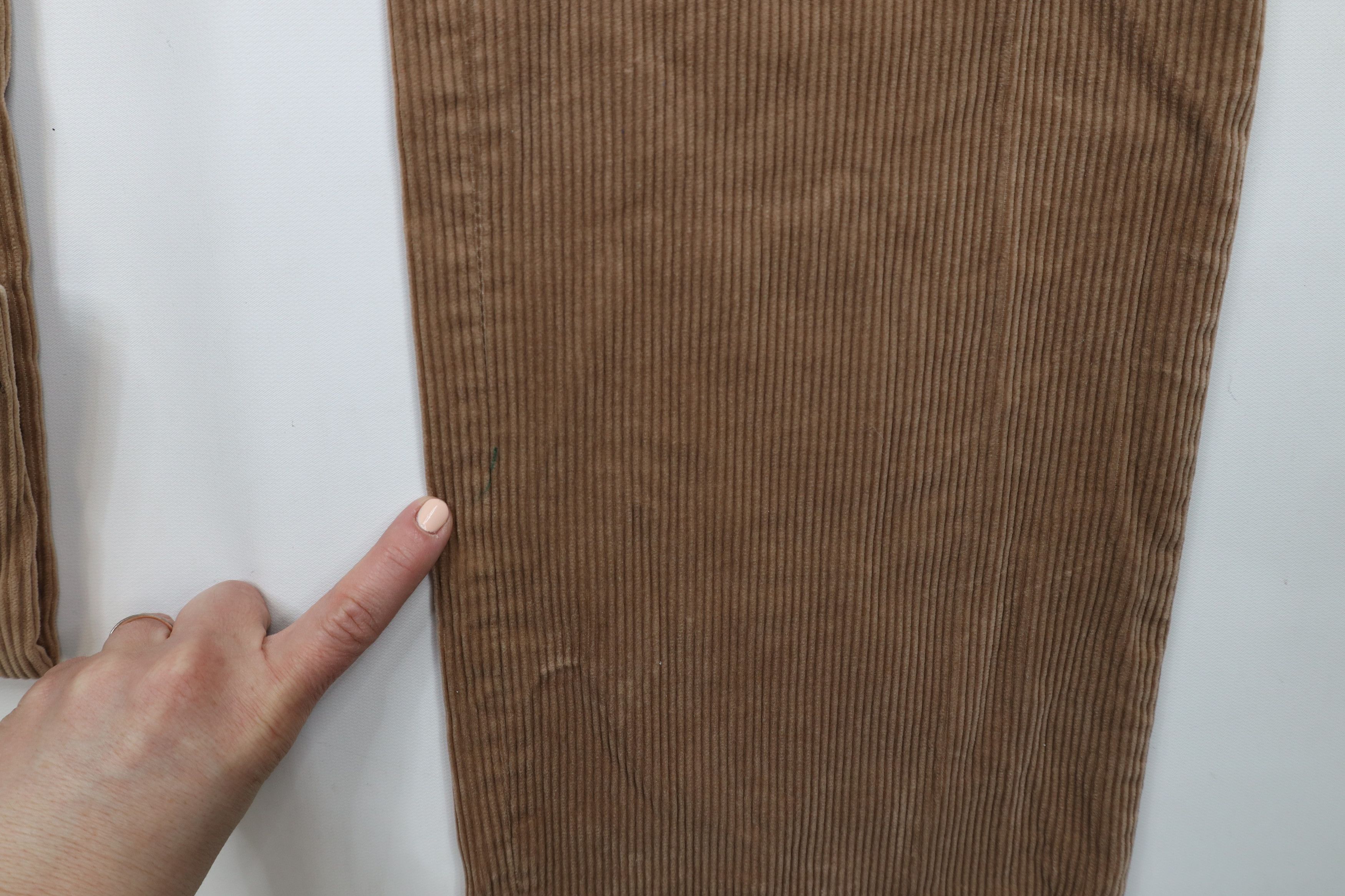 Vintage Vintage 90s Streetwear Flared Wide Leg Corduroy Chino Pants Size US 38 / EU 54 - 5 Thumbnail