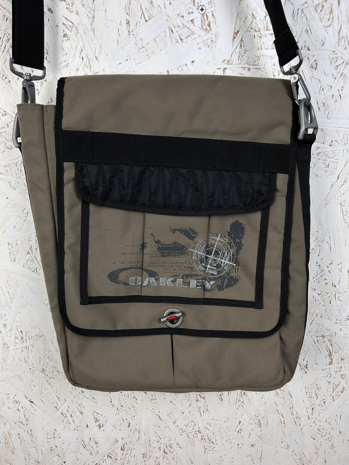 極美品◎OAKLEY messenger bag y2k archive 00s 00s archive oakley messenger bag y2k