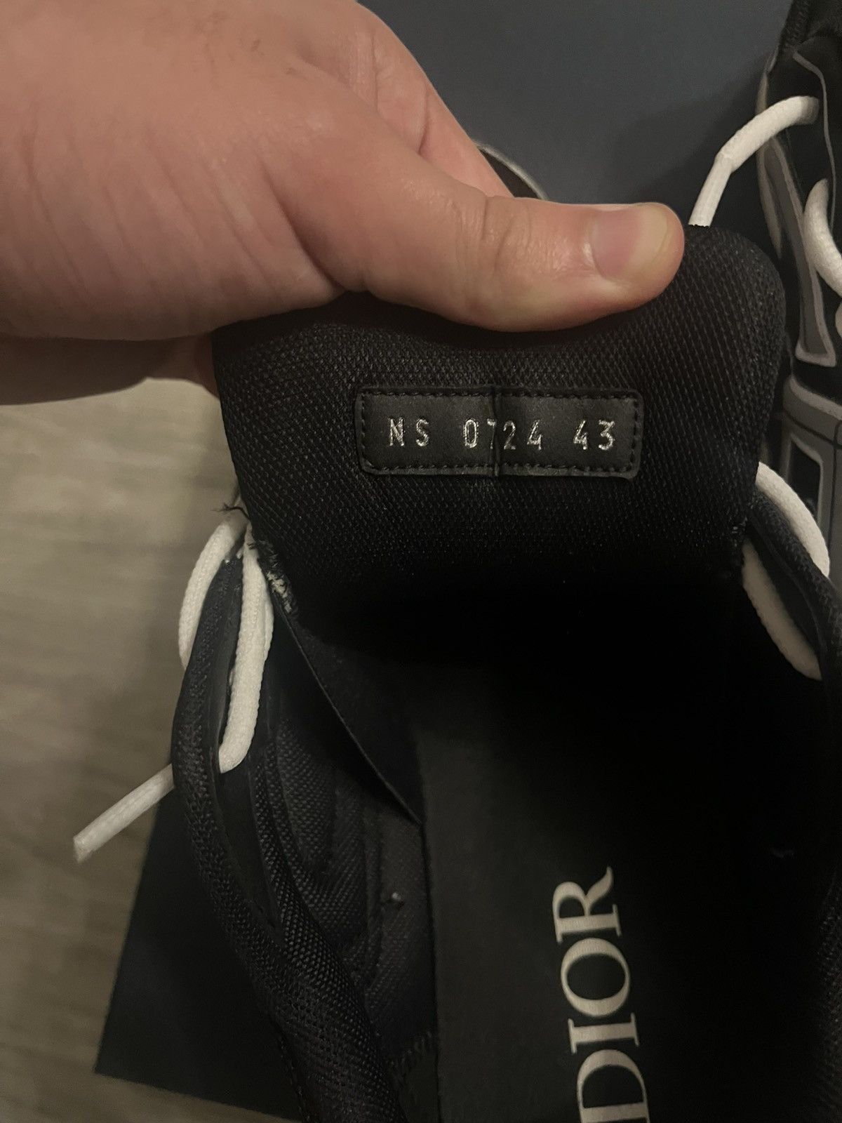 Dior Dior b30 black-white Size US 10 / EU 43 - 2 Thumbnail