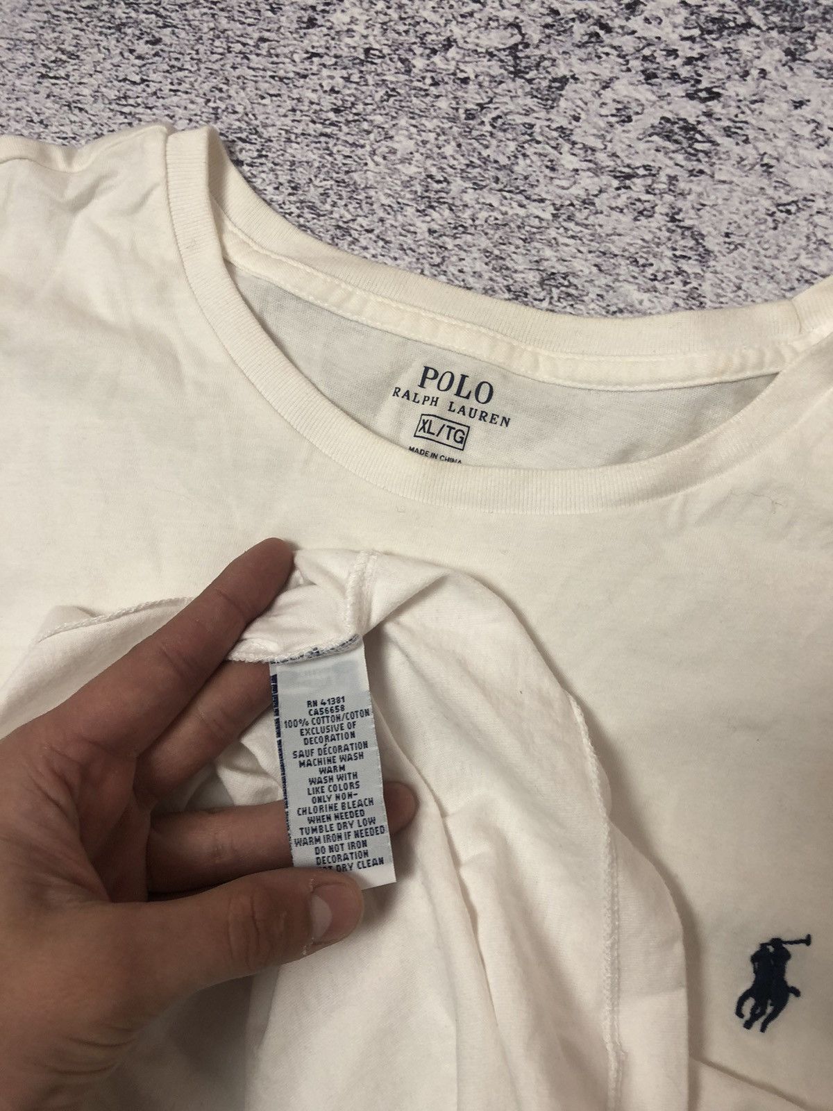 Polo Ralph Lauren White t-shirt Polo Ralph Lauren size Xl men’s y2k casual ykk Size US XL / EU 56 / 4 - 6 Thumbnail