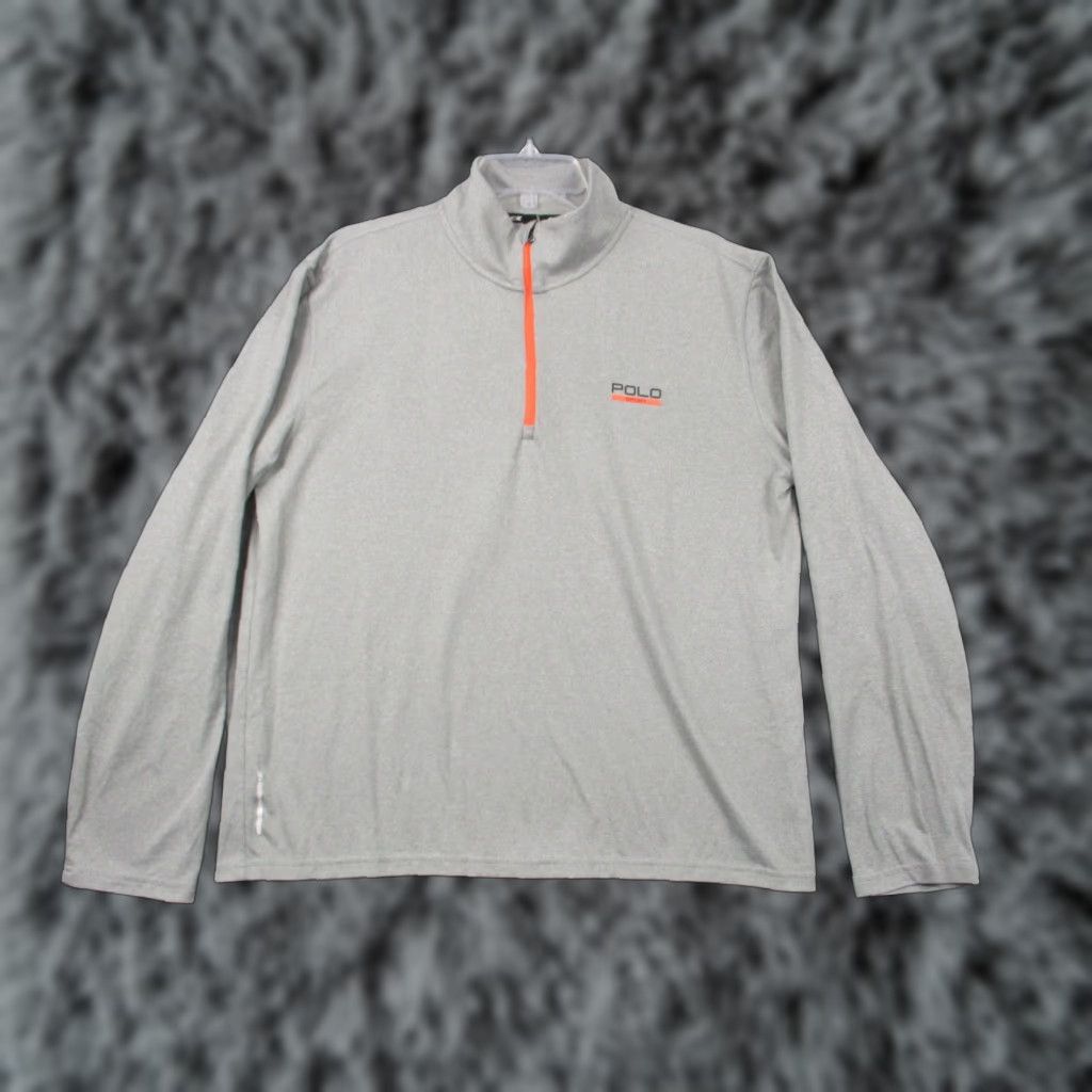 Ralph Lauren Polo Ralph Lauren Performance Pullover Gray Large Sport Golf Shirt Size US L / EU 52-54 / 3 - 1 Thumbnail