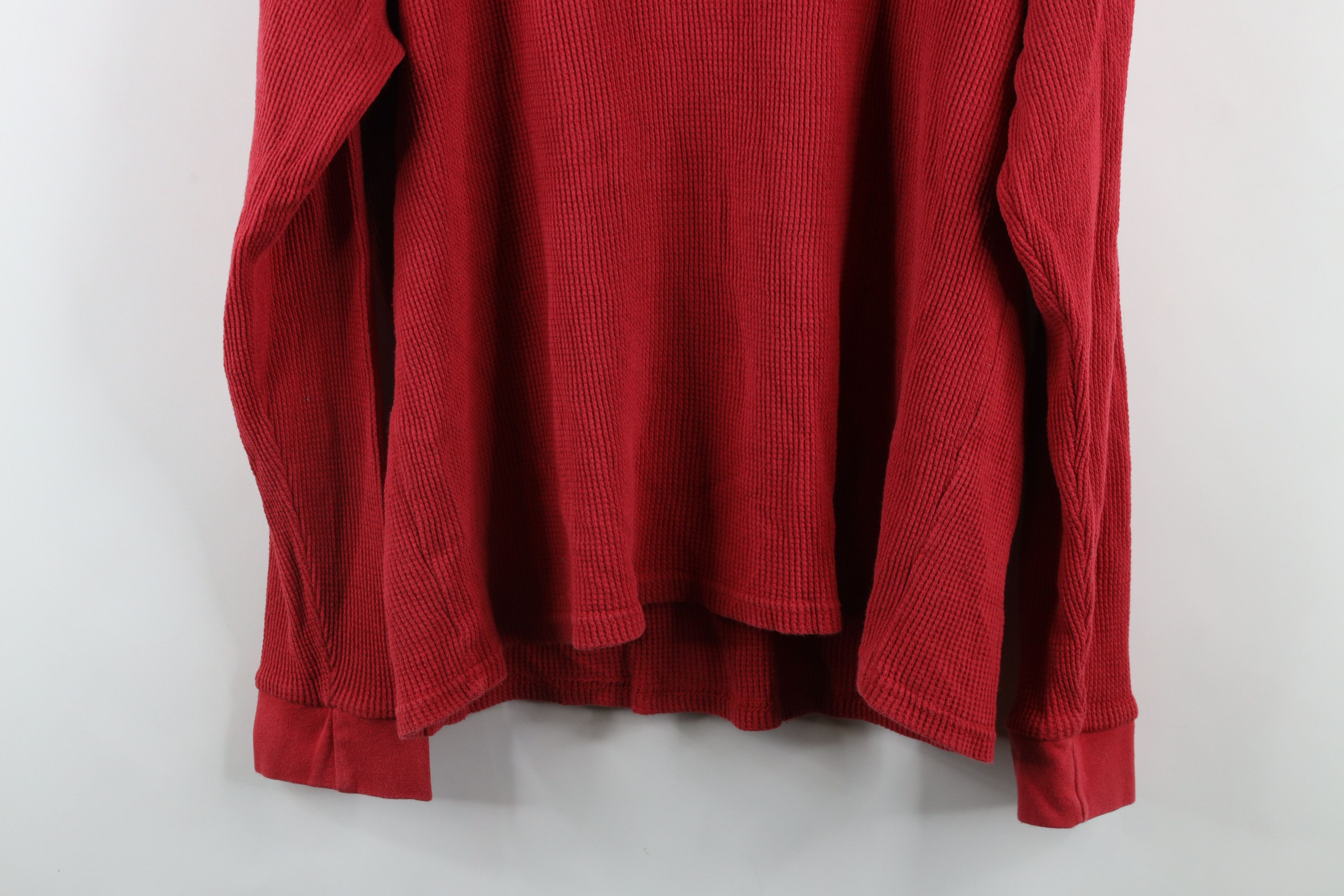 Vintage Vintage Out Indiana University Thermal Waffle Knit T-Shirt Size US XL / EU 56 / 4 - 8 Thumbnail