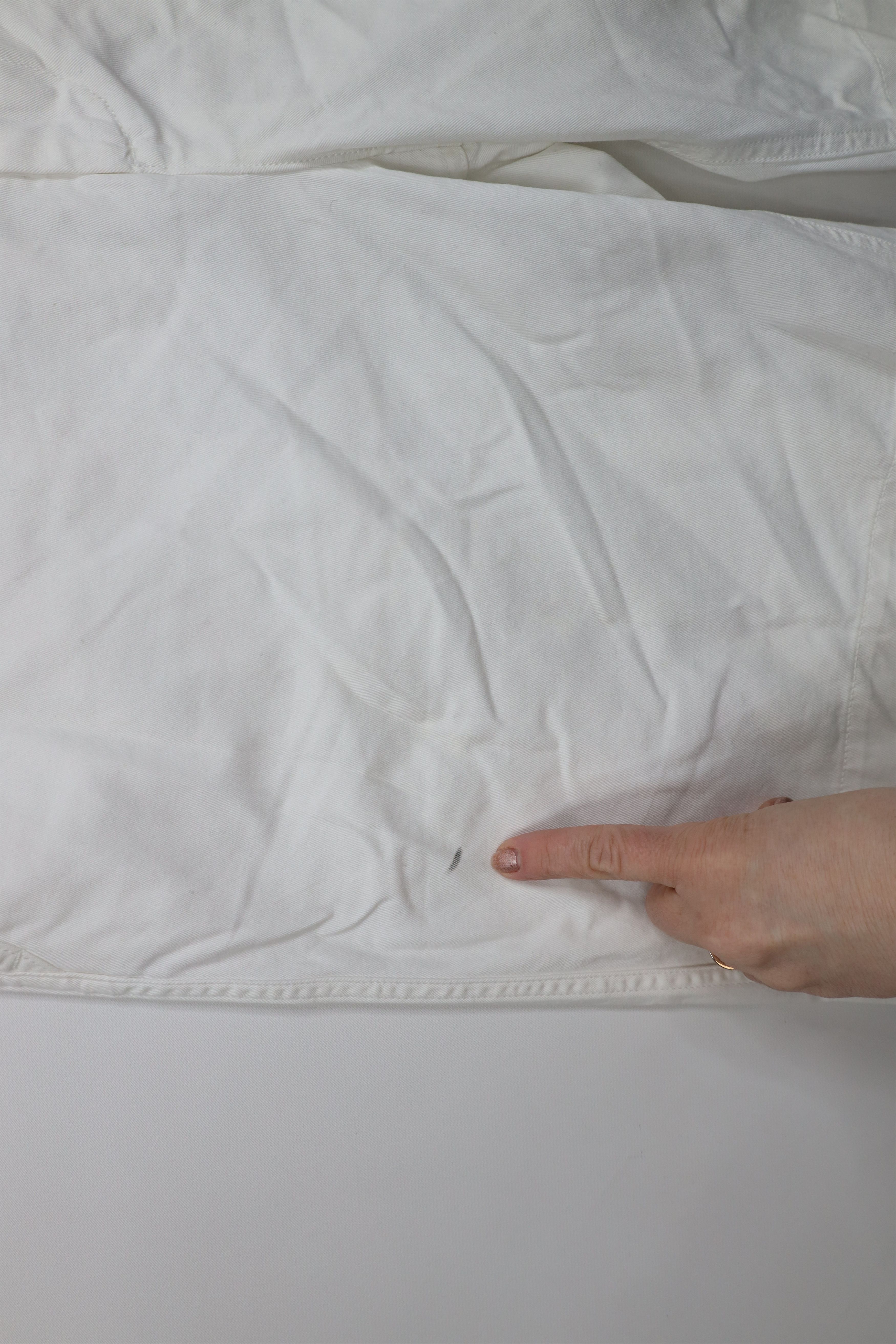 Ralph Lauren × Vintage Vintage Ralph Lauren Relaxed Fit Chino Shorts White Cotton Size US 36 / EU 52 - 5 Thumbnail