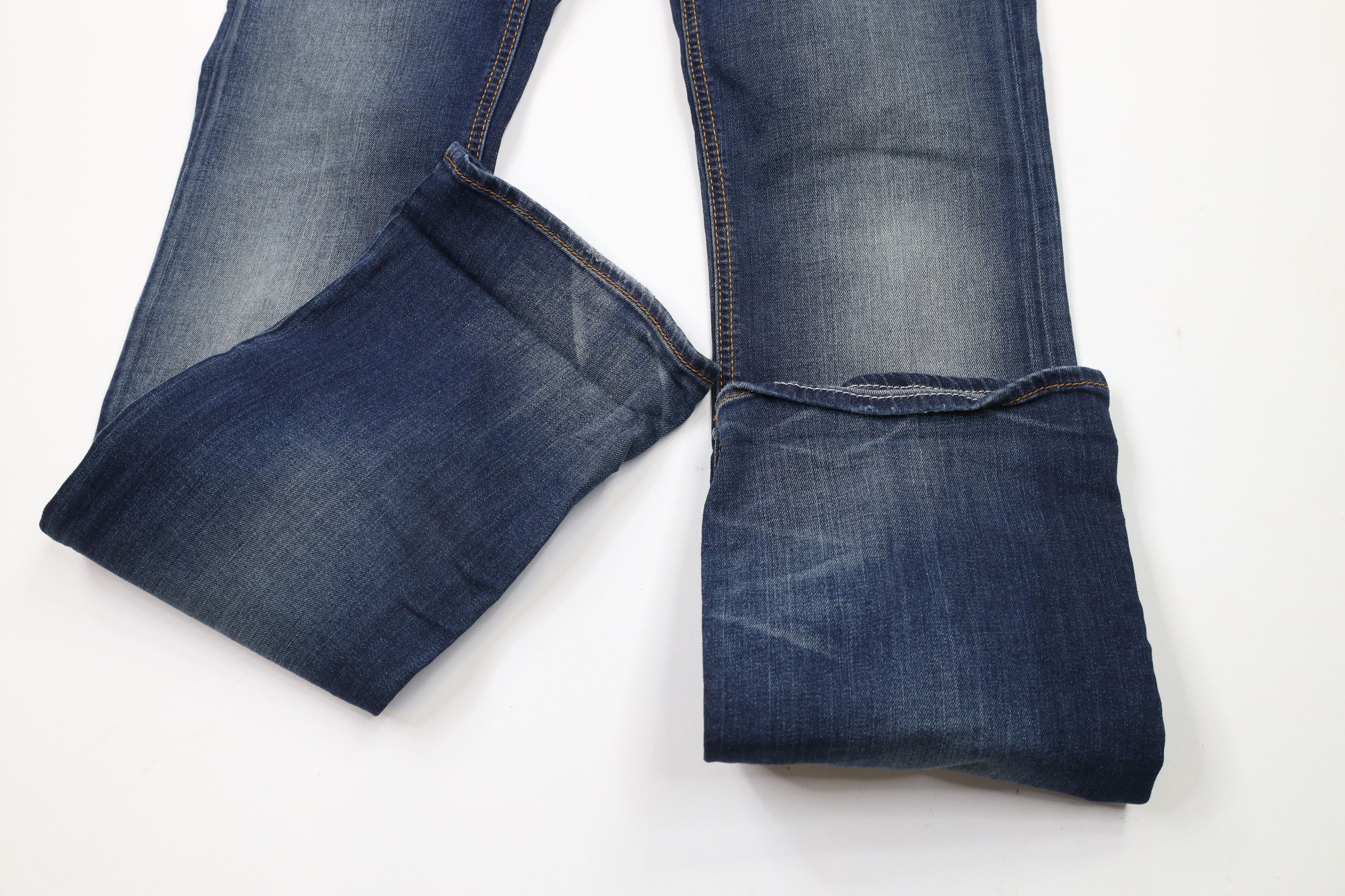BKE × Vintage Buckle BKE Thick Stitch Stretch Flared Denim Jeans Blue Size 27" / US 4 / IT 40 - 5 Thumbnail
