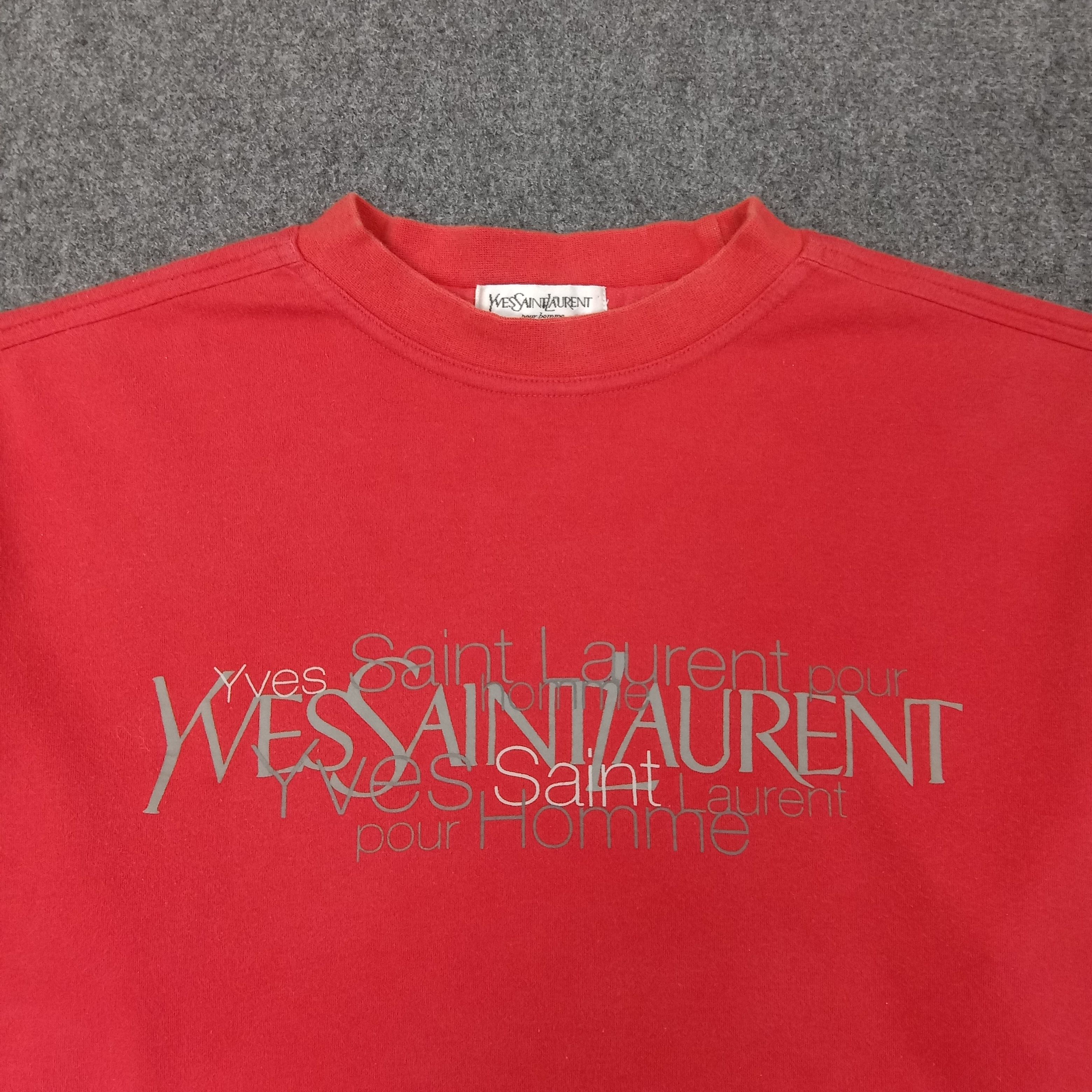 Yves Saint Laurent Yves Saint Laurent Italian Brand Tshirt C239N44 Size US XL / EU 56 / 4 - 2 Thumbnail