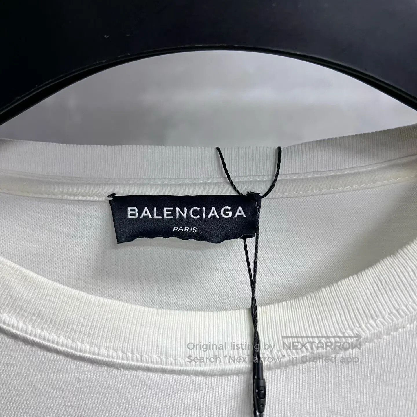 Balenciaga Balenciaga Logo-printed short-sleeved T-shirt with a round Size US XS / EU 42 / 0 - 2 Thumbnail