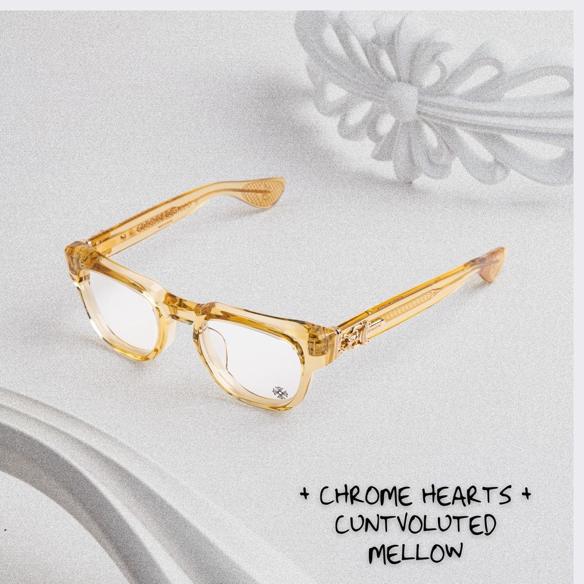 Chrome Hearts CHROME HEARTS CUNTVOLUTED MELLOW GLASSES Size ONE SIZE - 1 Thumbnail