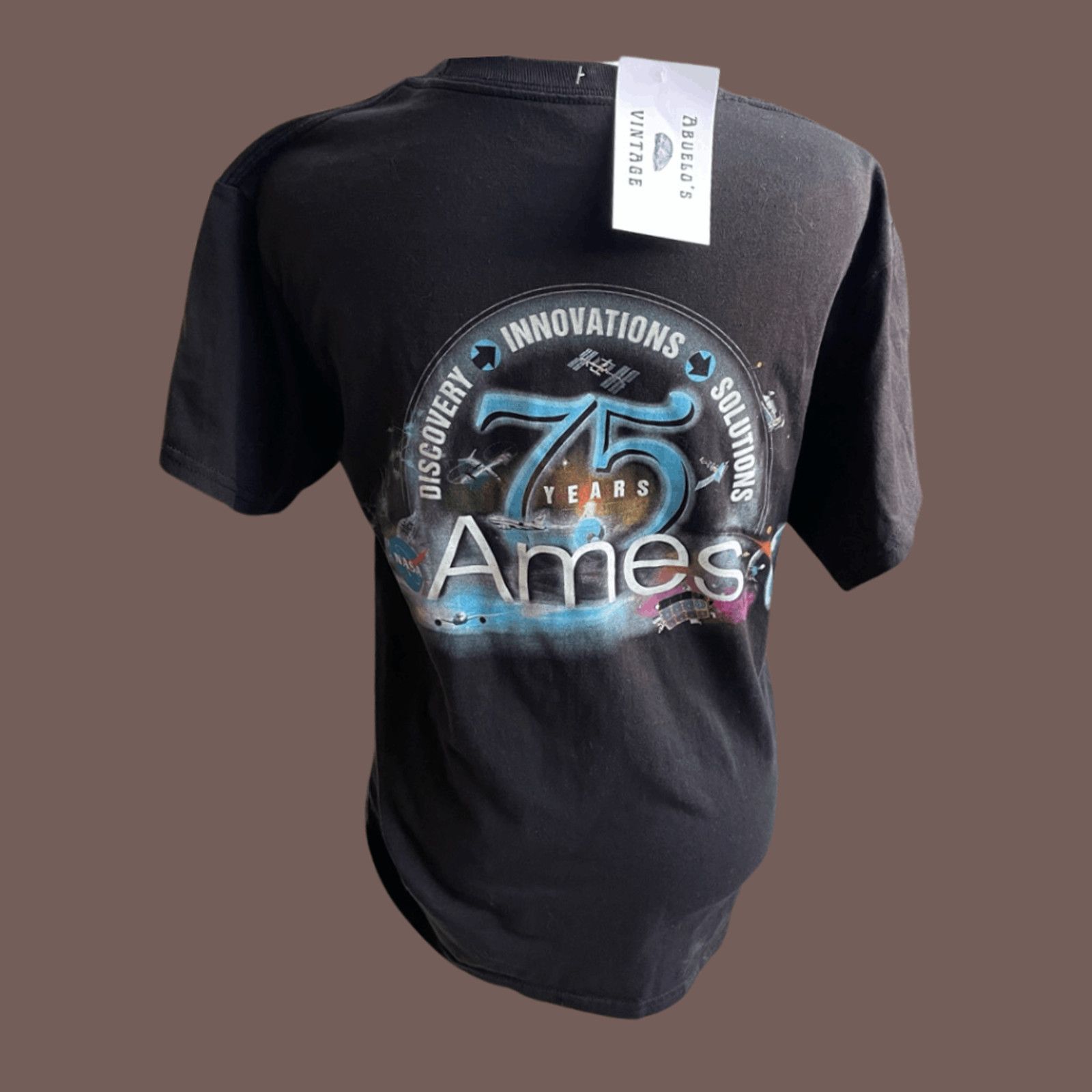 Hanes VTG NASA Tee | Hanes Ames 75 Years Graphic | Spacecore Size US S / EU 44-46 / 1 - 3 Thumbnail