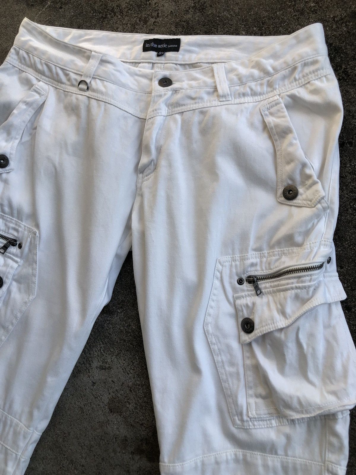 In The Attic In The Attic Homme Punk Bike Pants Bondage Cargo Multipocket Size US 36 / EU 52 - 4 Thumbnail
