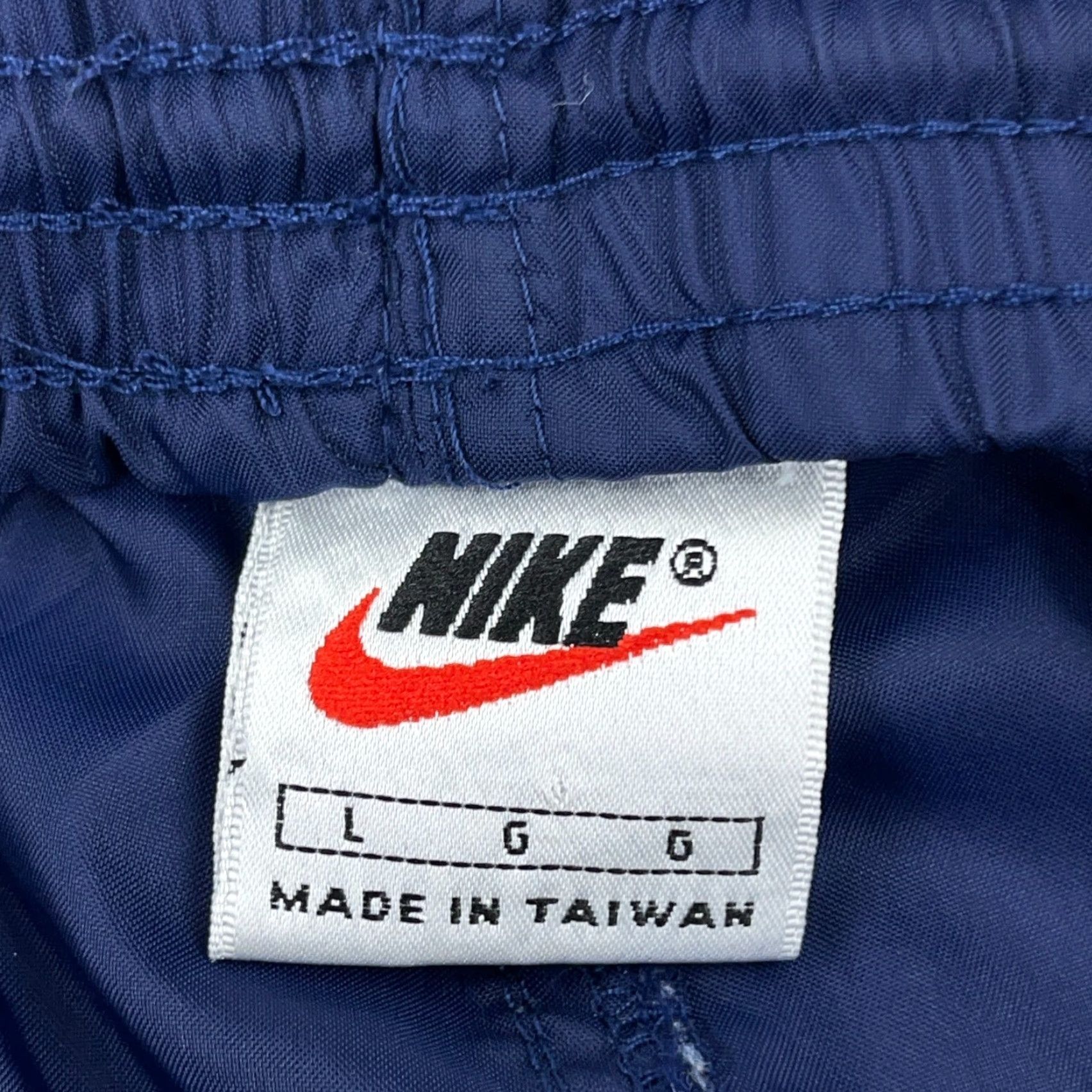 Nike VINTAGE Nike Pants Men Large Blue Track Pants Nike Sportswear 80s 90s Athleisure Sports Mens Size US 33 - 3 Thumbnail