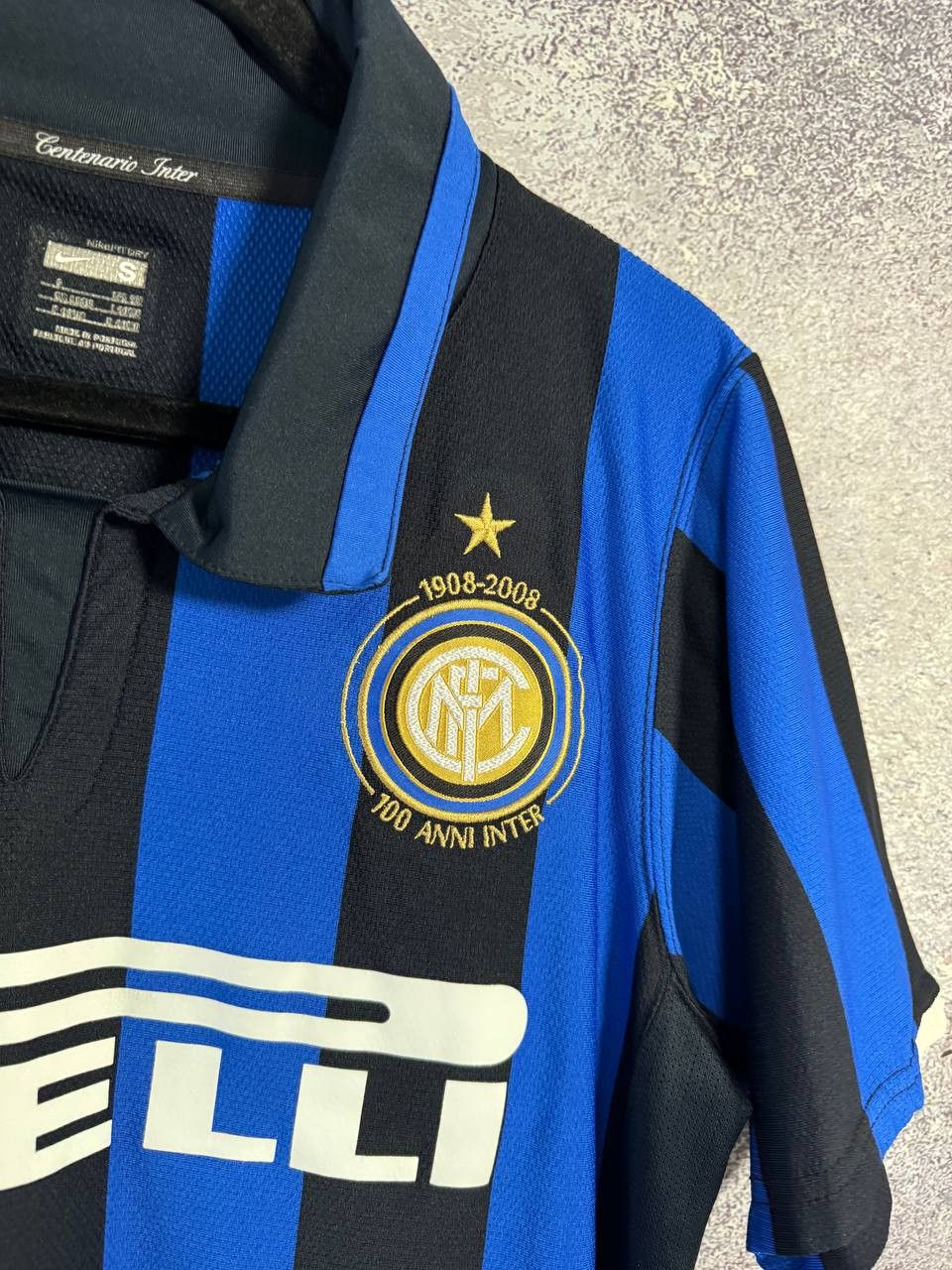 Nike × Vintage Vintage Inter Milan 2007/08 Nike Soccer Jersey Small Size US S / EU 44-46 / 1 - 10 Thumbnail