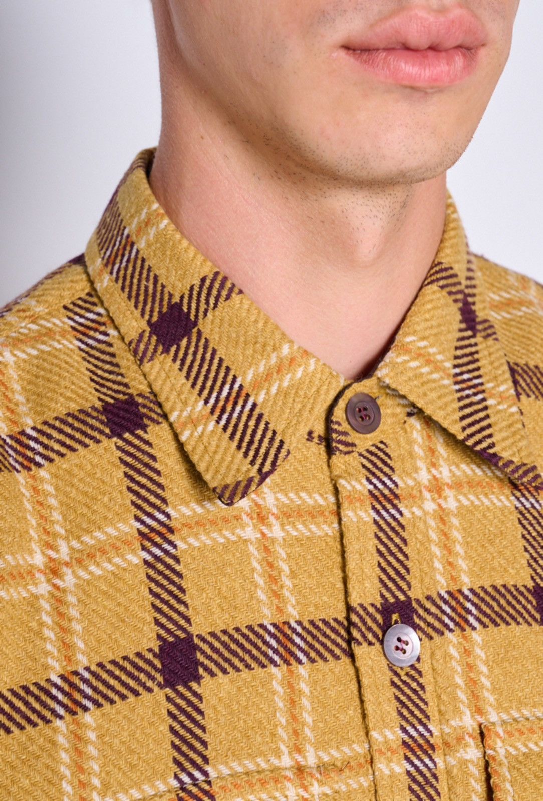 Dries Van Noten Last Size Dries Van Noten Check Cotton Blend Shirt Size US XL / EU 56 / 4 - 4 Thumbnail