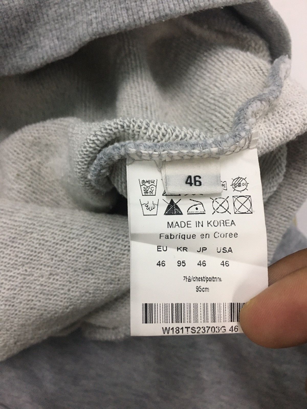 Wooyoungmi Oversize Sweatshirt Size US S / EU 44-46 / 1 - 9 Thumbnail