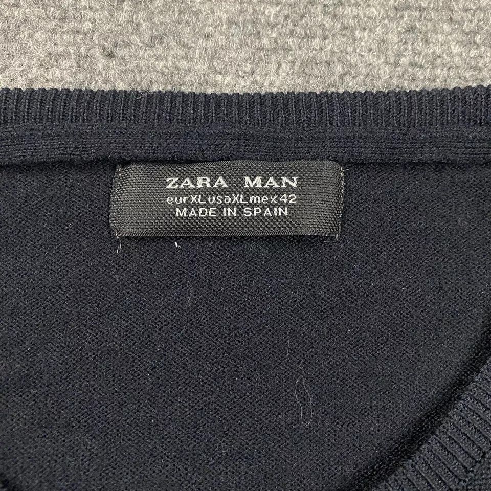 Zara Zara Sweater Men's Extra Large Pullover Casual 100% Wool Size US XL / EU 56 / 4 - 9 Thumbnail
