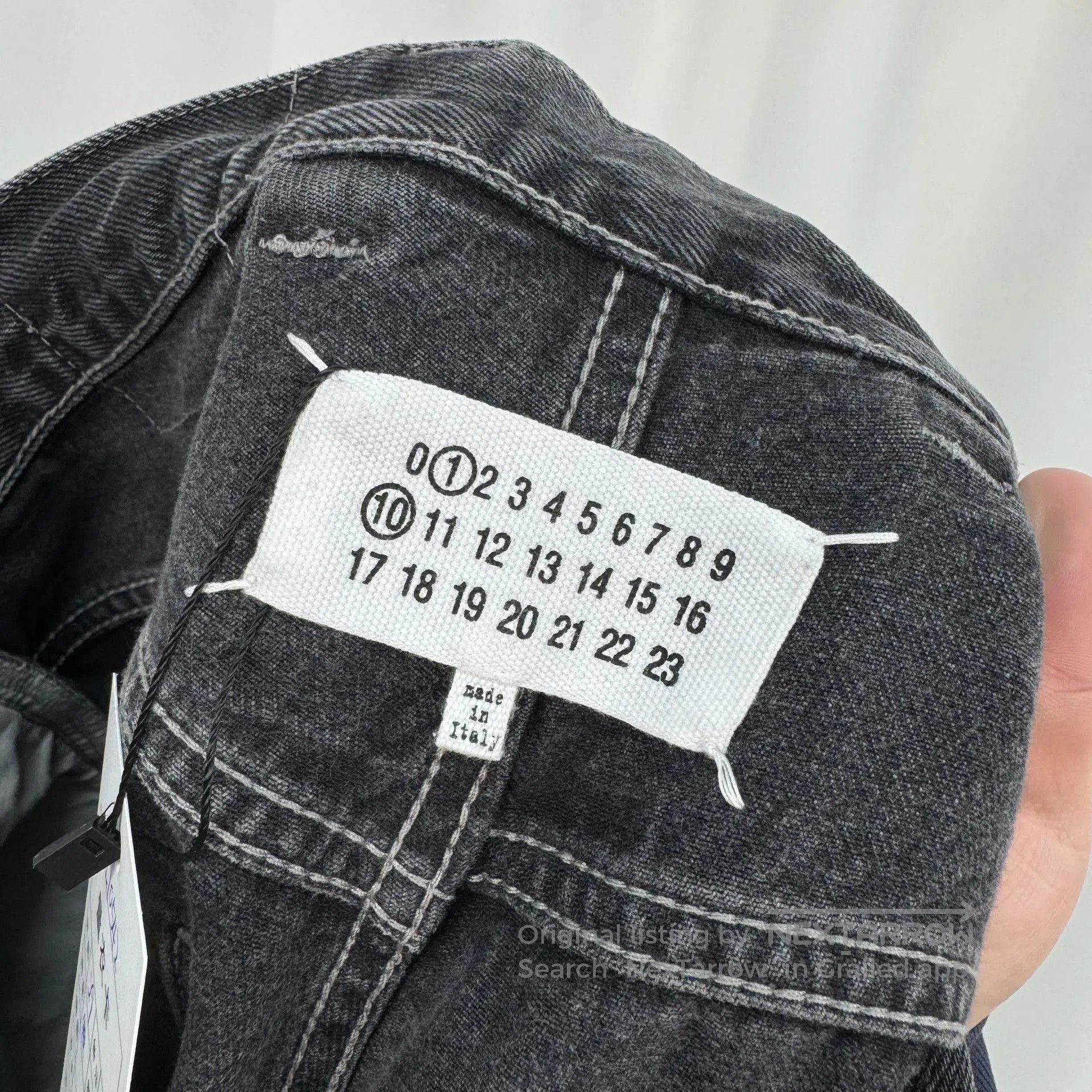 Maison Margiela Maison Margiela Ink-Splashed Washed Jeans. Size US 29 - 5 Thumbnail