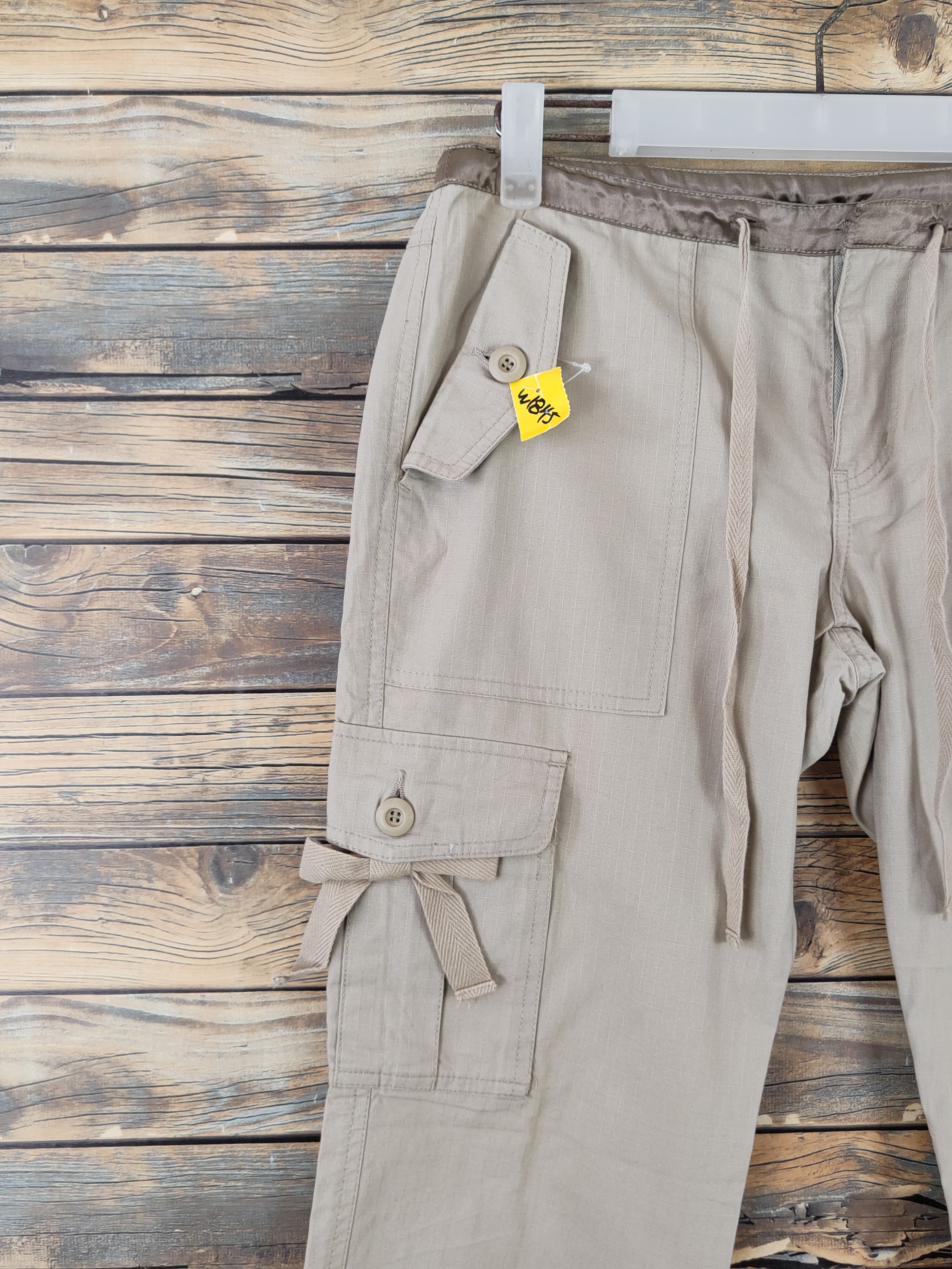 Japanese Brand Anatelier Beige Multipocket Tactical Cargo Pants #W1845 Size US 29 - 3 Thumbnail