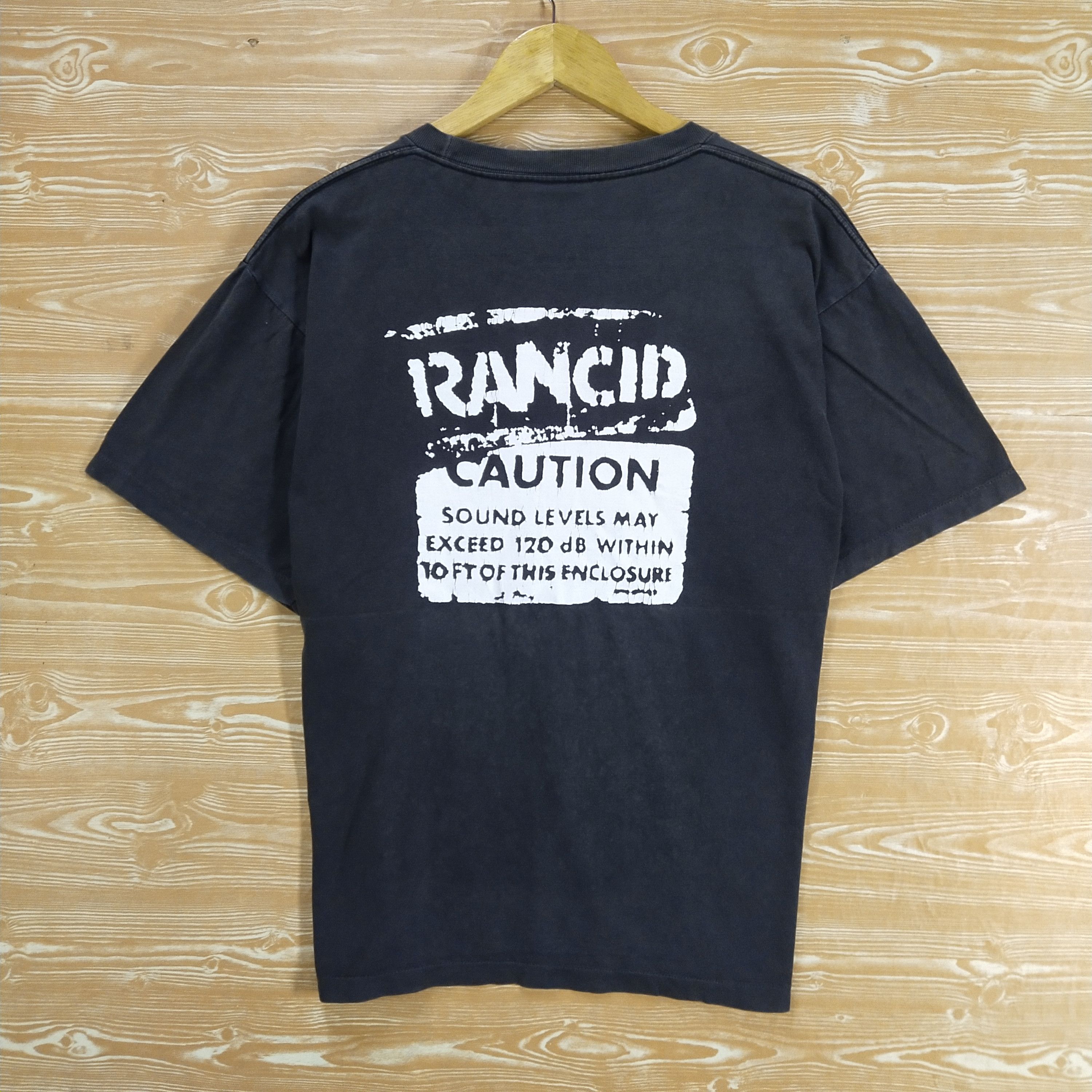 Band Tees Vintage Rancid Sunfaded Tee Size US XL / EU 56 / 4 - 2 Thumbnail