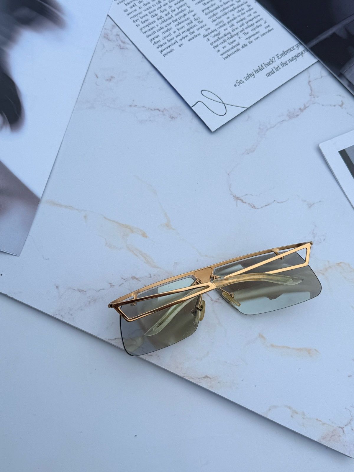Dior Dior Galliano vintage sunglasses Clubbing Size ONE SIZE - 15 Thumbnail