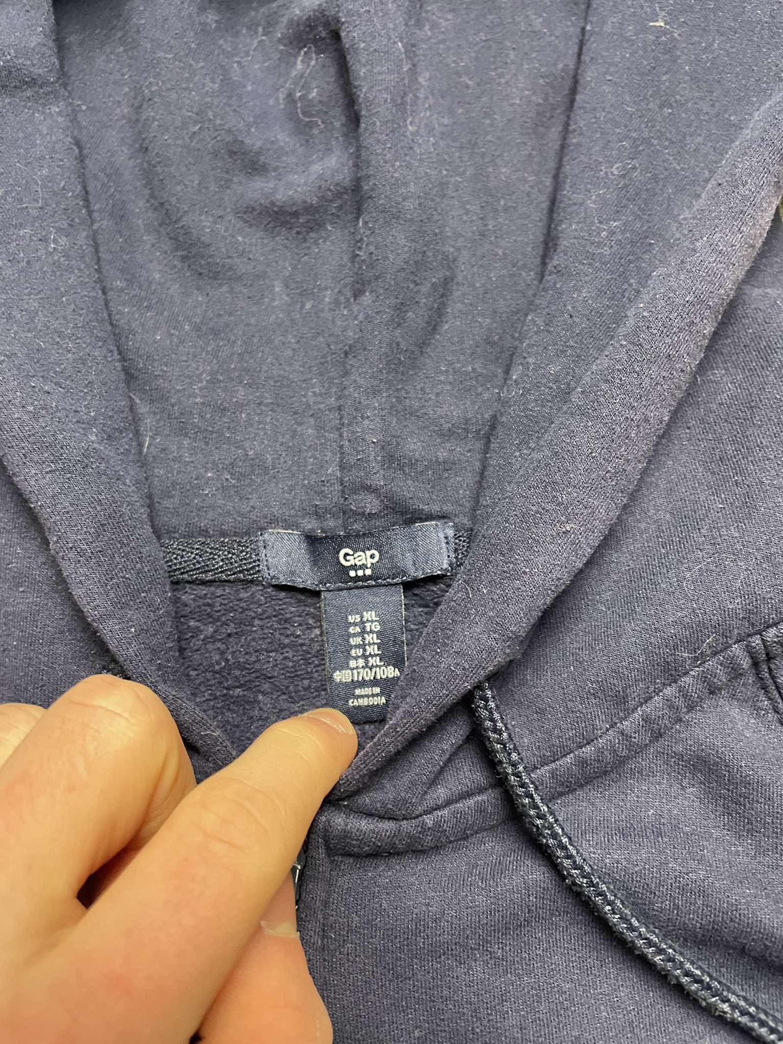 Gap × Vintage Vintage retro classic zip-up sweatshirt Hoodie Gap logo Size US XL / EU 56 / 4 - 7 Thumbnail