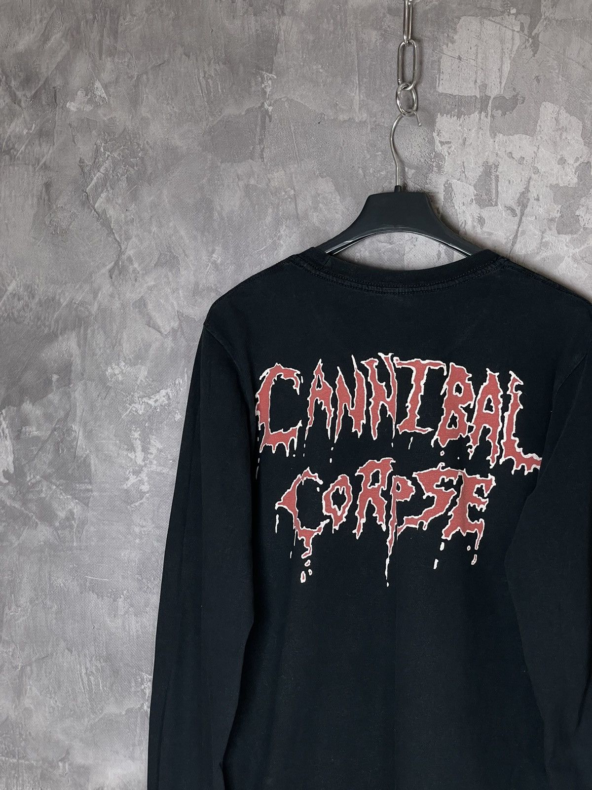 Band Tees Vintage Cannibal Corpse Tomb of the Mutilated longsleeve 90s Size US M / EU 48-50 / 2 - 3 Thumbnail