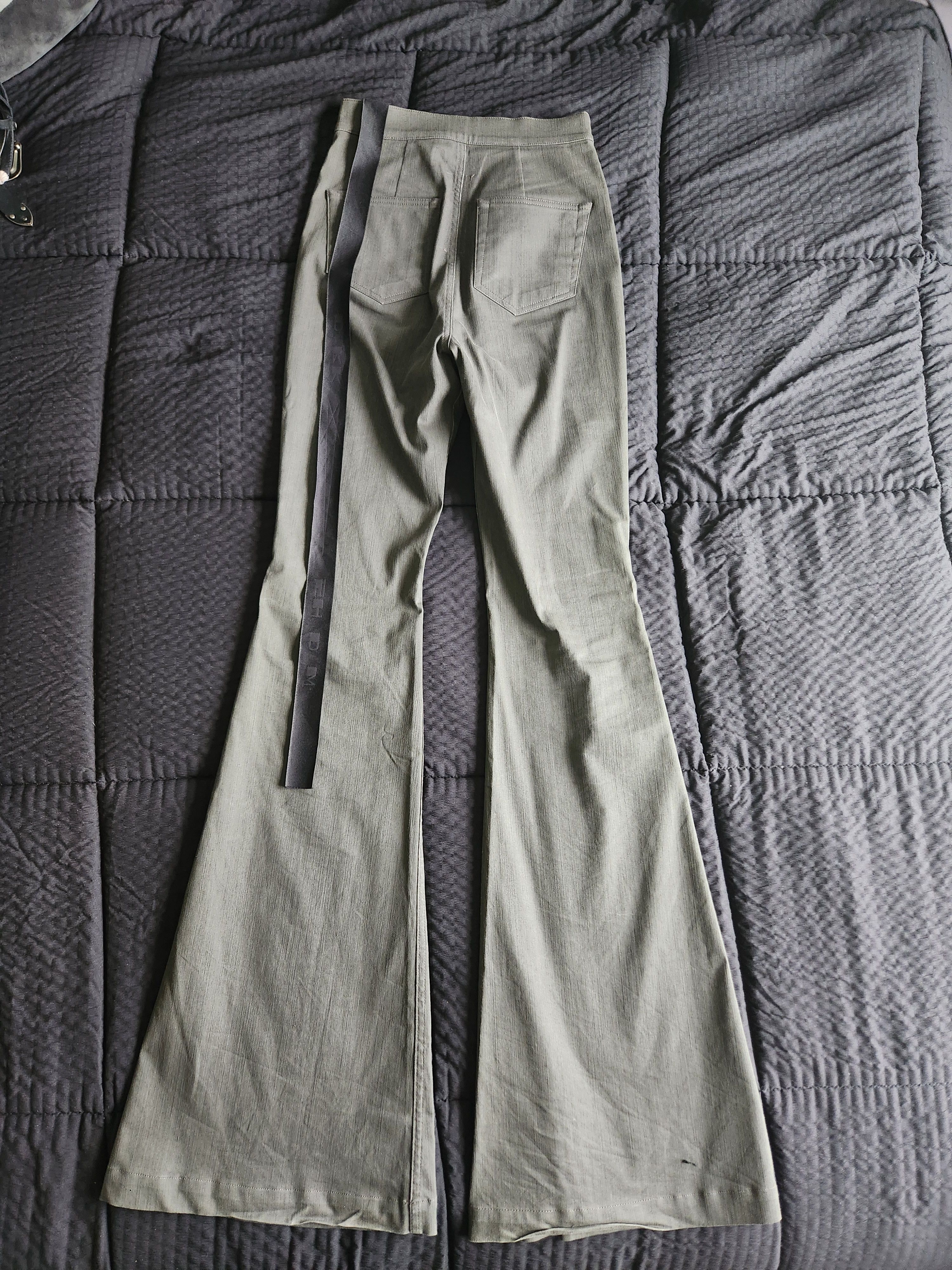 Rick Owens Drkshdw Dark Dust Bolan Bootcut Size US 27 - 2 Thumbnail