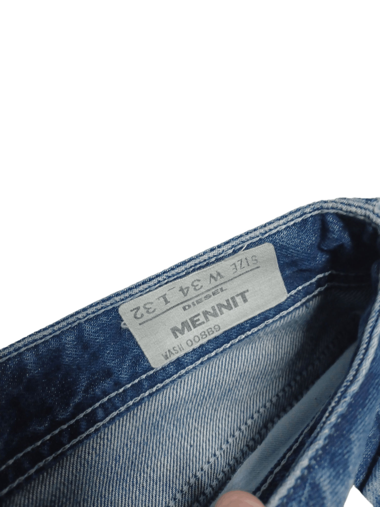 Diesel DIESEL DISTRESSED MENNIT W34 L32 AVANTGARDE JEANS Size US 34 / EU 50 - 4 Thumbnail