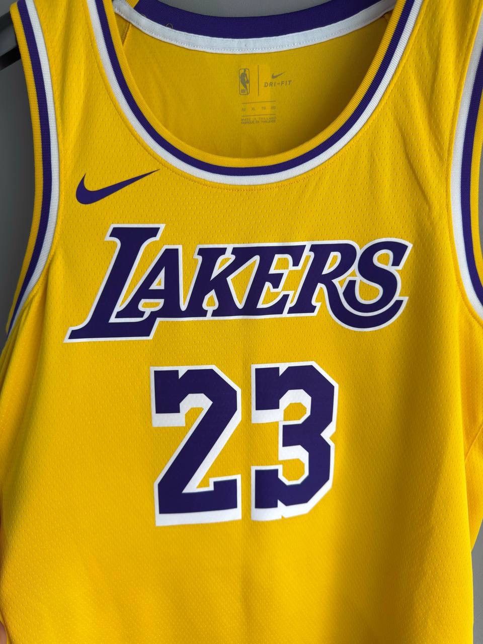 Nike Nike Los Angeles Lakers NBA Basketball Jersey #23 JAMES, XL Size US XL / EU 56 / 4 - 5 Thumbnail