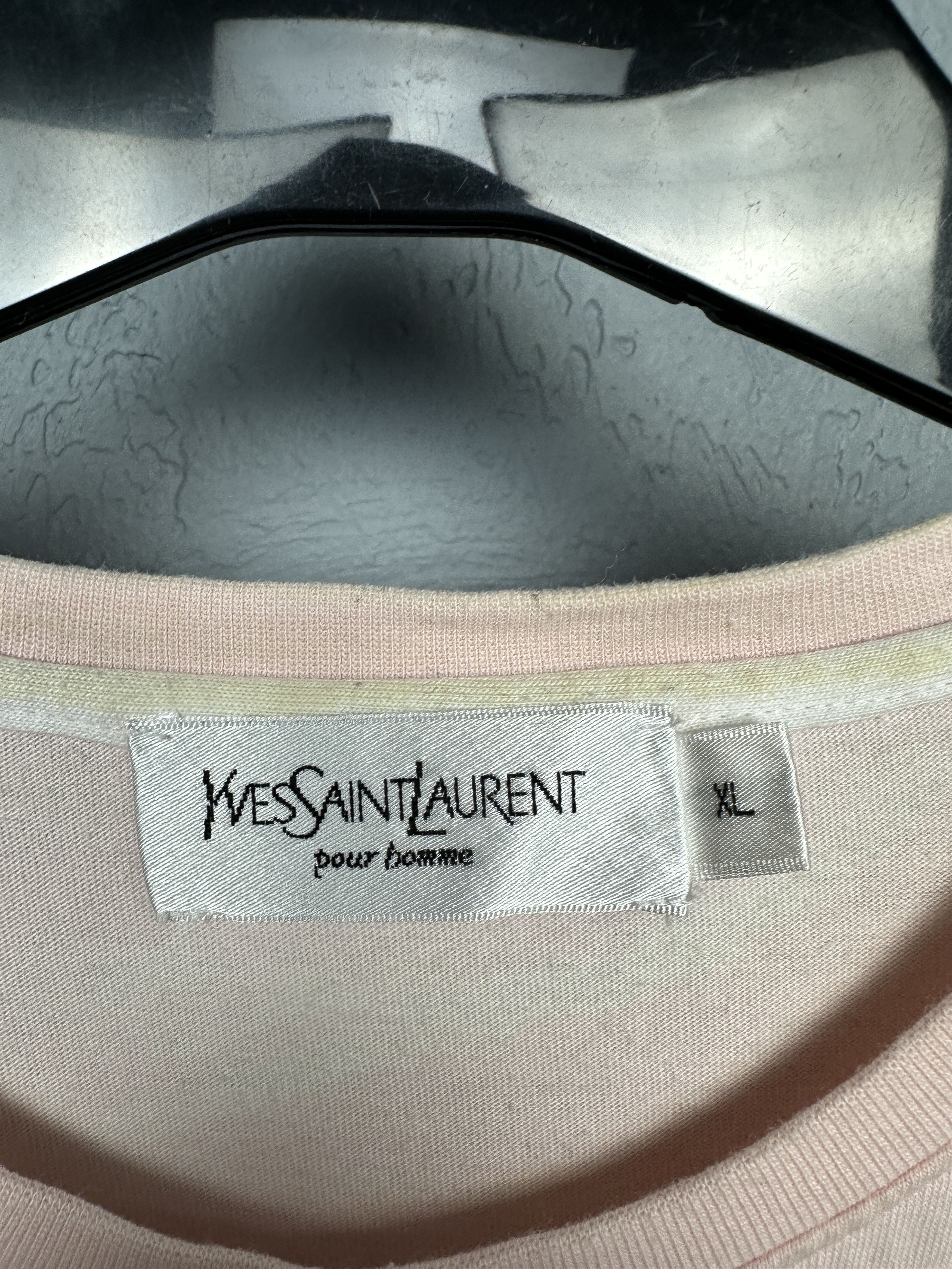 Yves Saint Laurent Yves Saint Laurent YSL Mens T-Shirt Tee Size US XL / EU 56 / 4 - 5 Thumbnail