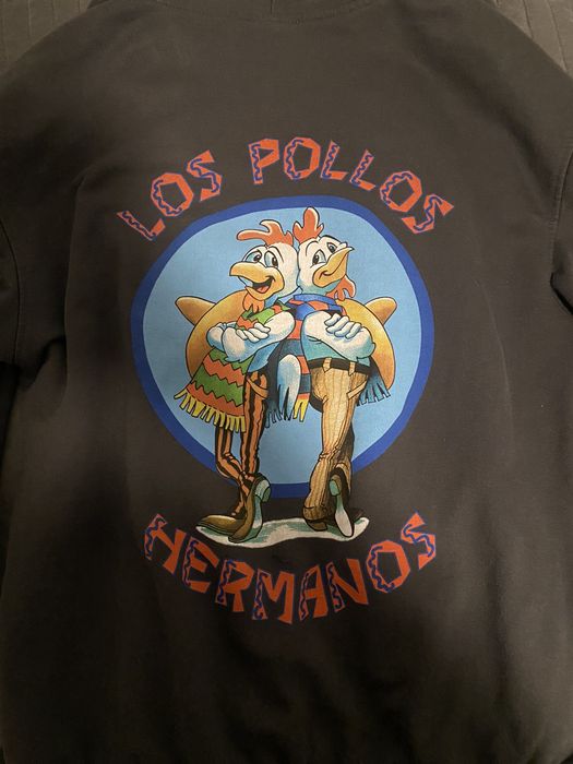 Vintage Los Pollos Hermanos Breaking Bad Zip Up Hoodie Grailed
