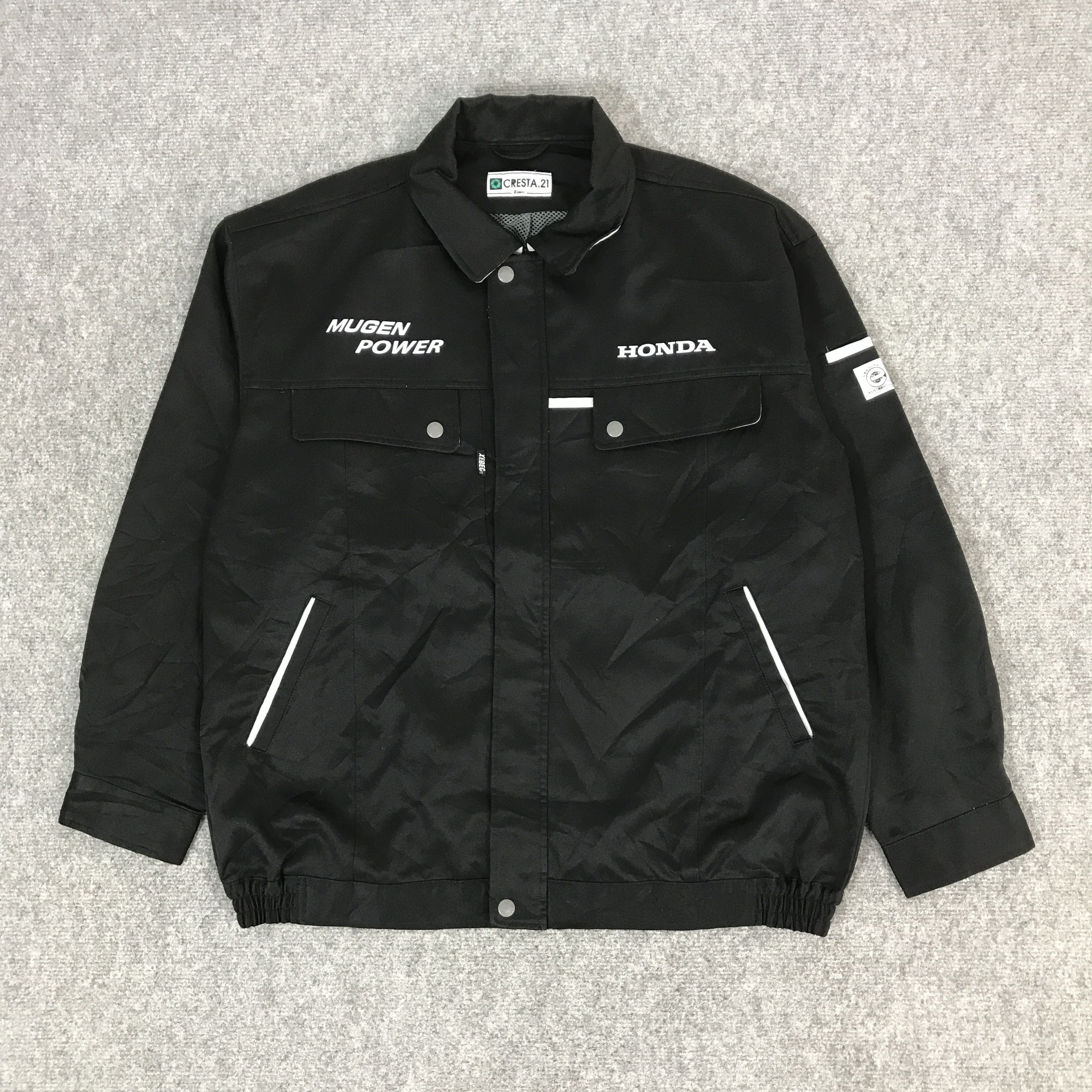 Japanese Brand HONDA MUGEN RACING JAPAN BLACK JACKET Size US L / EU 52-54 / 3 - 2 Thumbnail