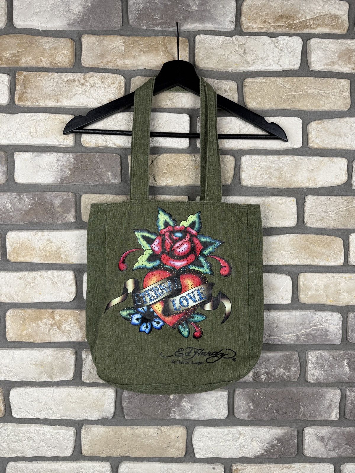 Ed Hardy Very rare ed hardy tote bag shopper Size ONE SIZE - 1 Thumbnail
