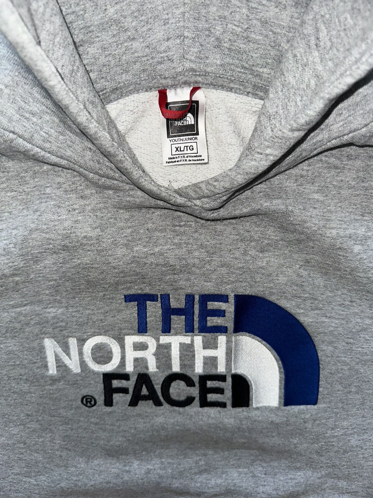 The North Face 💥 Vintage The North Face Embroidered Big Logo Hoodie Y2K Size US M / EU 48-50 / 2 - 8 Thumbnail