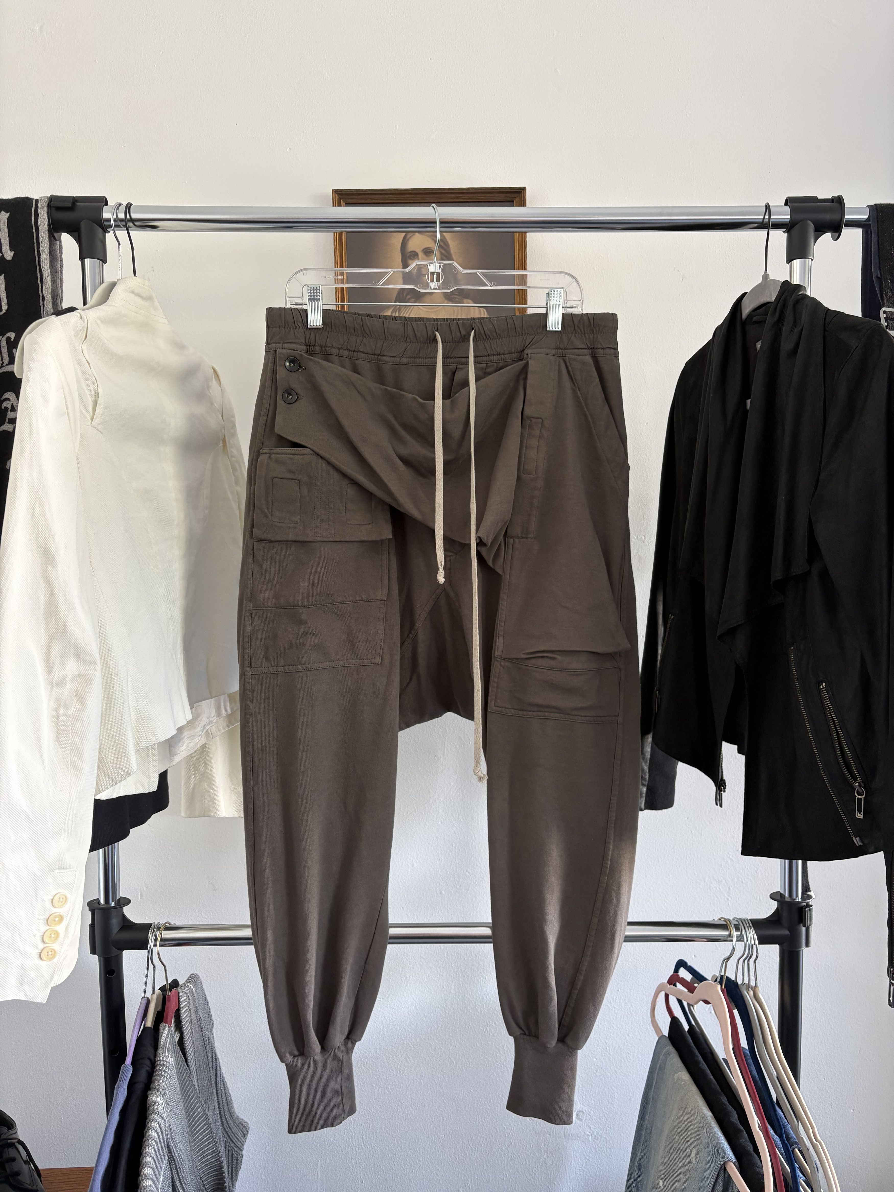 Rick Owens Drkshdw Cargo Pod Pants Size US 32 / EU 48 - 1 Thumbnail
