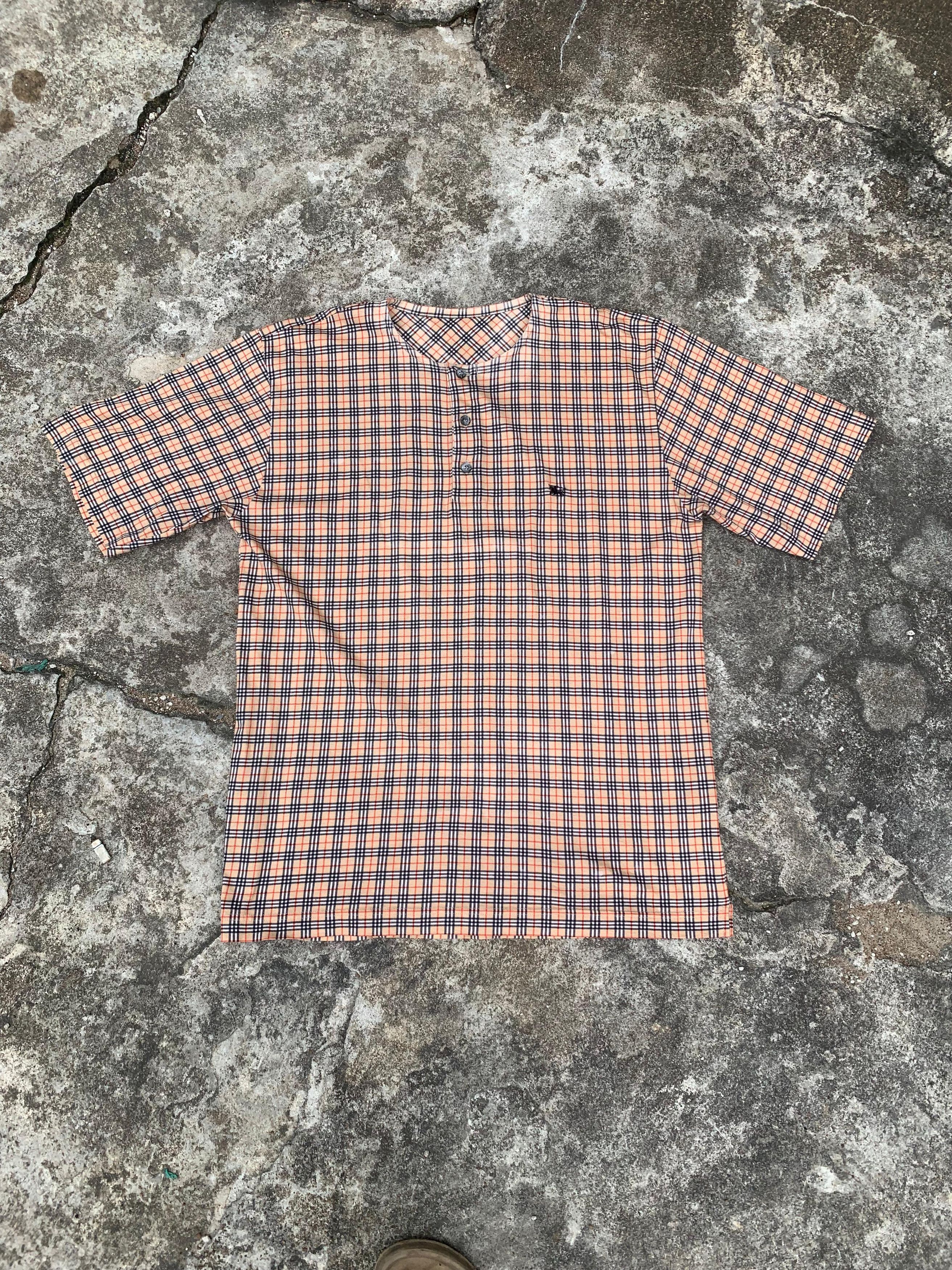 Burberry × Designer Burberry nova check t shirt Size US L / EU 52-54 / 3 - 1 Thumbnail