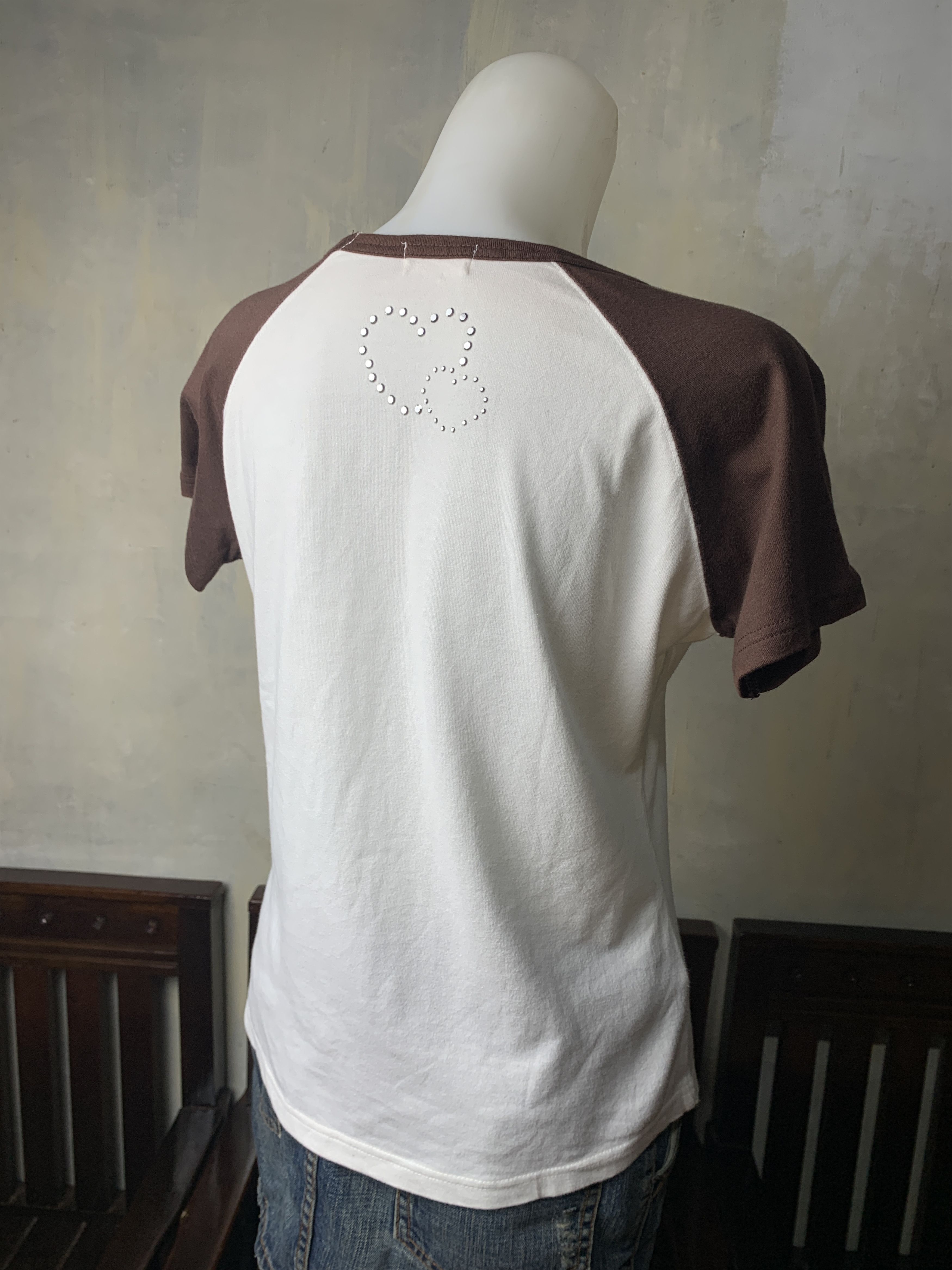 Japanese Brand gf Japan Girl Graphic Raglan Tee (L) Size L / US 10 / IT 46 - 3 Thumbnail