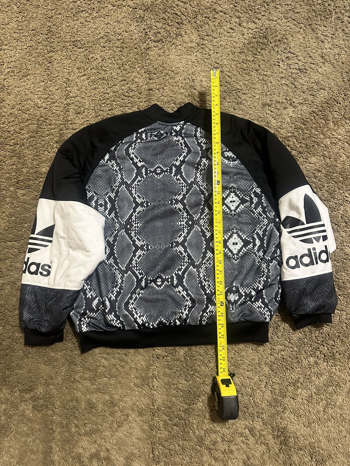 Adidas × Vintage Vintage Adidas woman’s Triple black jacket 00s size XL Size XL / US 12-14 / IT 48-50 - 7 Thumbnail