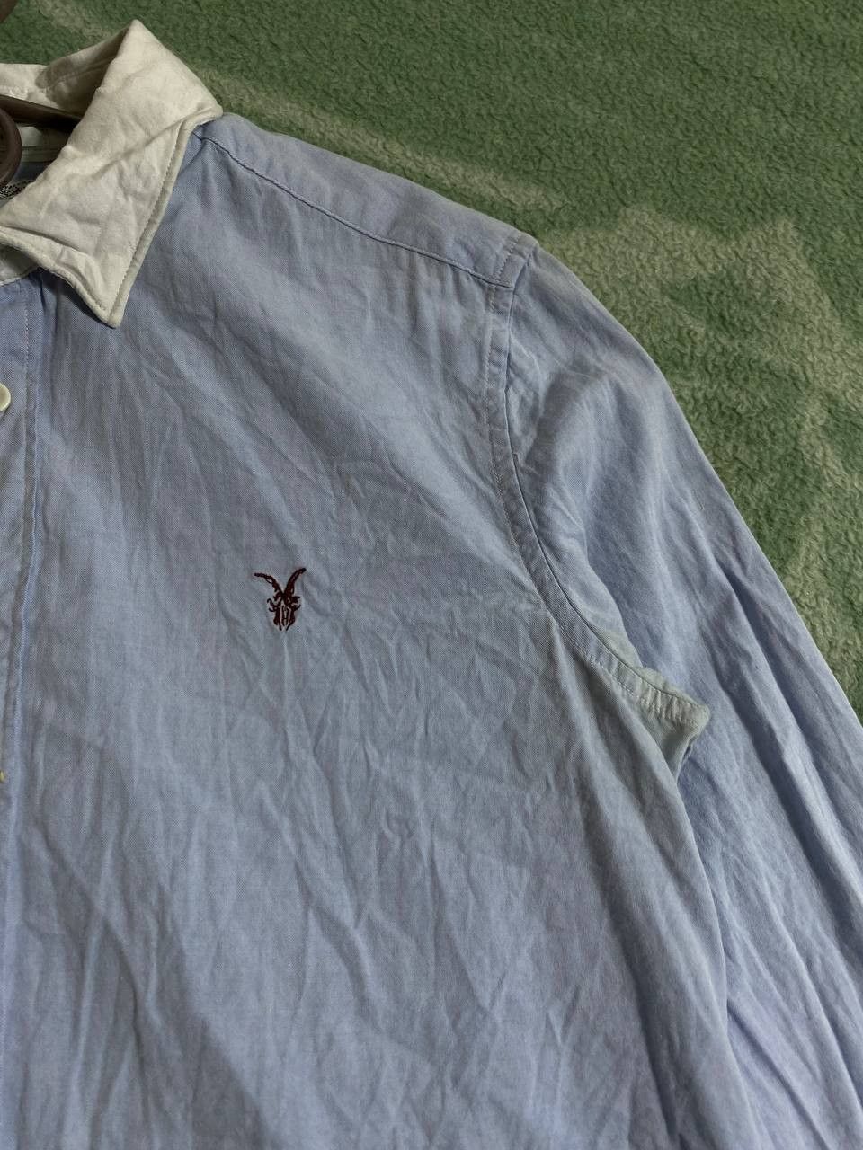 Allsaints Allsaints Long Sleeve Shirt Streetwear Y2k Style Slim Fit Size US M / EU 48-50 / 2 - 6 Thumbnail