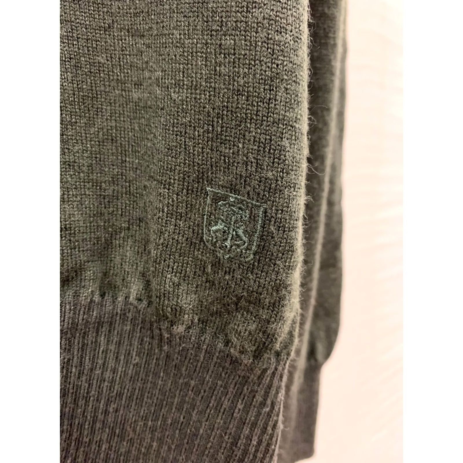 Corneliani Corneliani ID Cardigan Sweater Men M Green Wool Silk Linen Full Button #rm Size US M / EU 48-50 / 2 - 6 Thumbnail