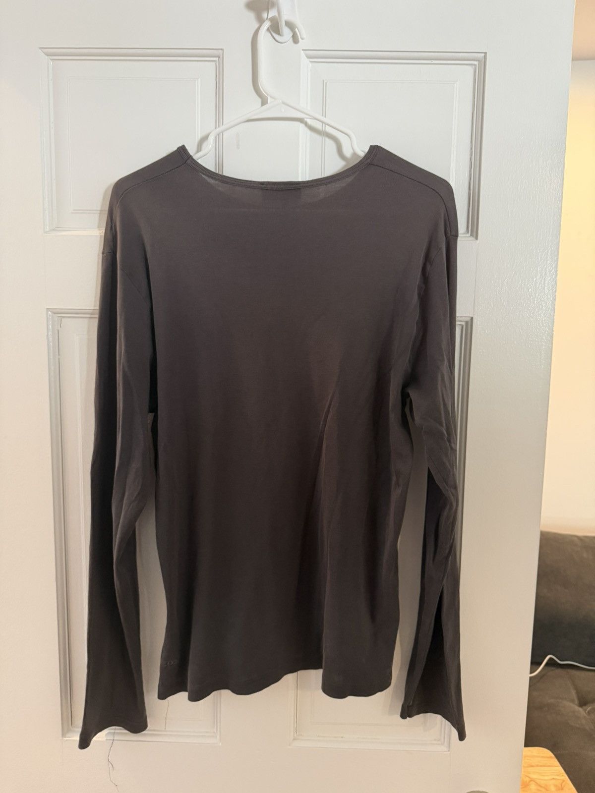 A.P.C. APC black long sleeve T-shirt size 3 Size US L / EU 52-54 / 3 - 3 Thumbnail