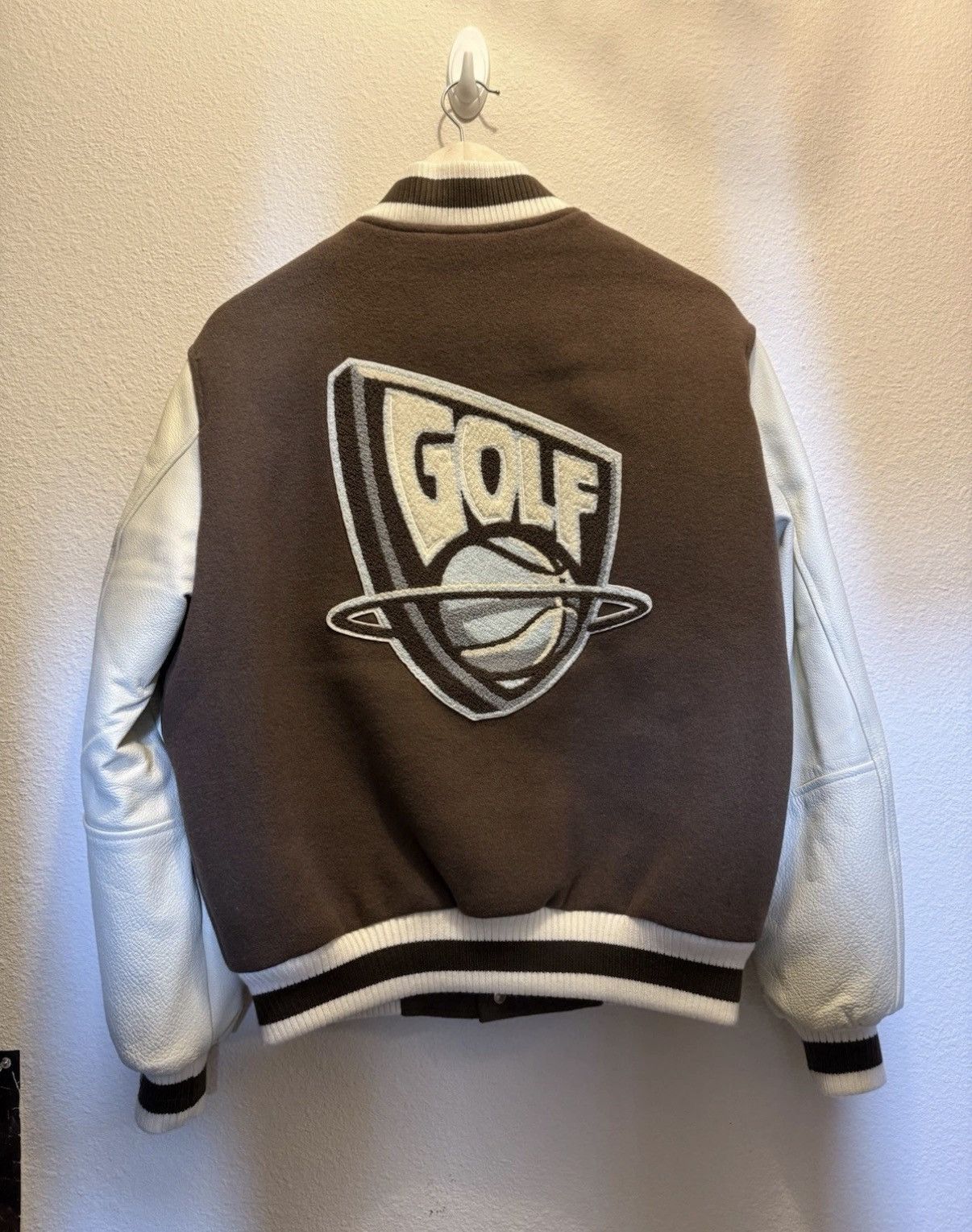 Golf Wang Golf Wang Brown Varsity 🏈 🍫🍩 Size US S / EU 44-46 / 1 - 2 Thumbnail